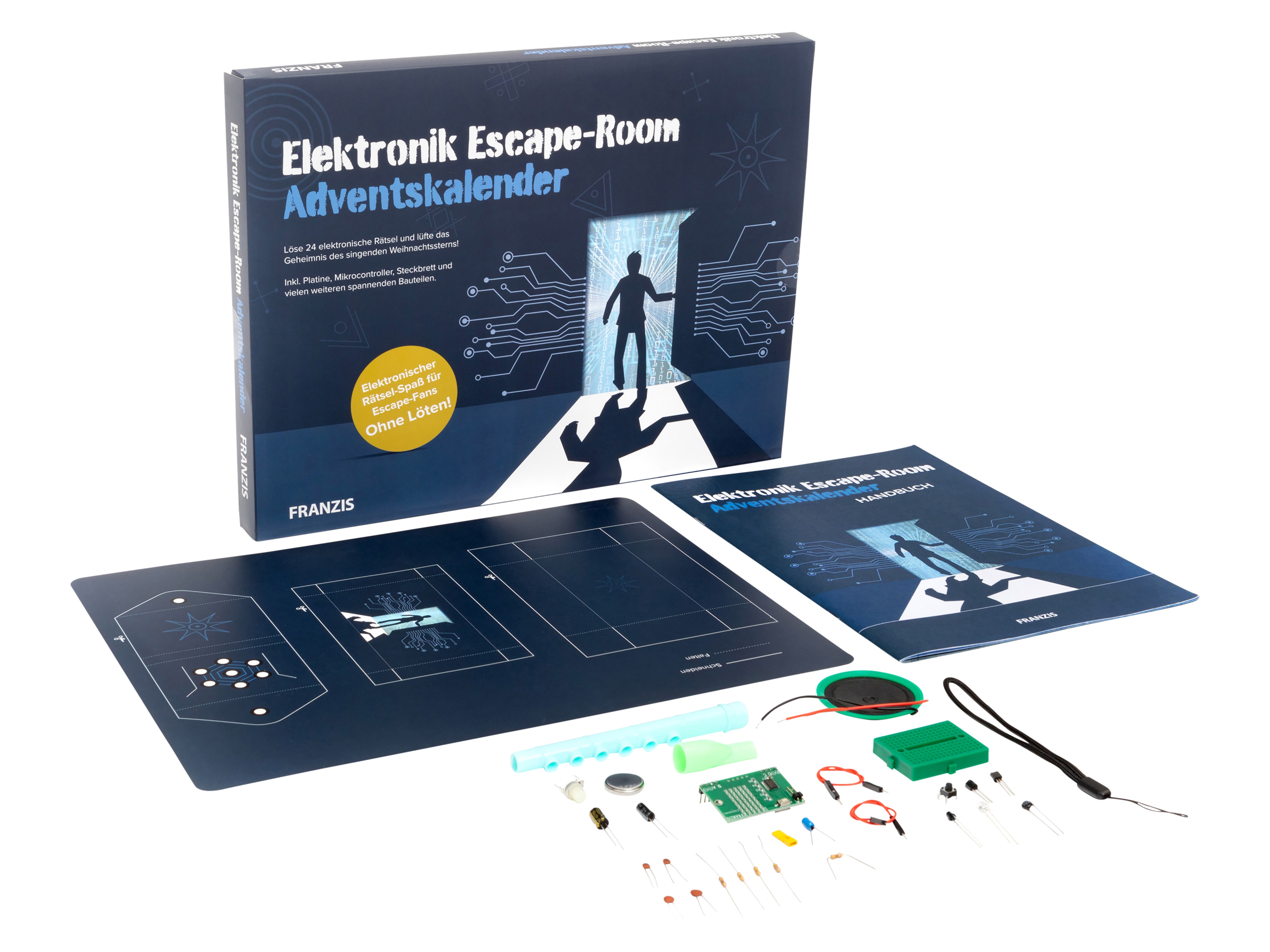 FRANZIS Elektronik Escape-Room Adventskalender