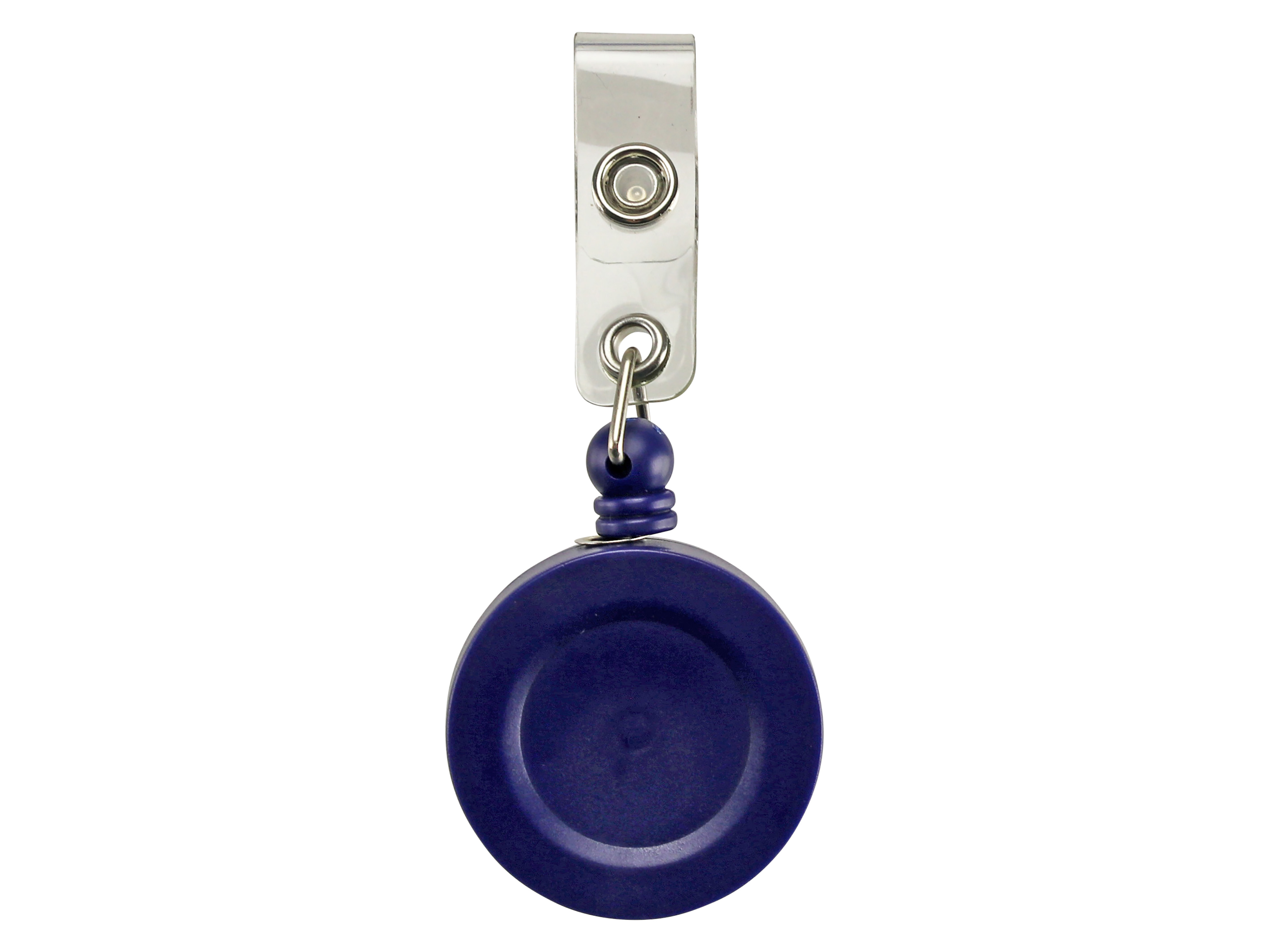 Kartenhalter JoJo, blau, mit Gürtelclip