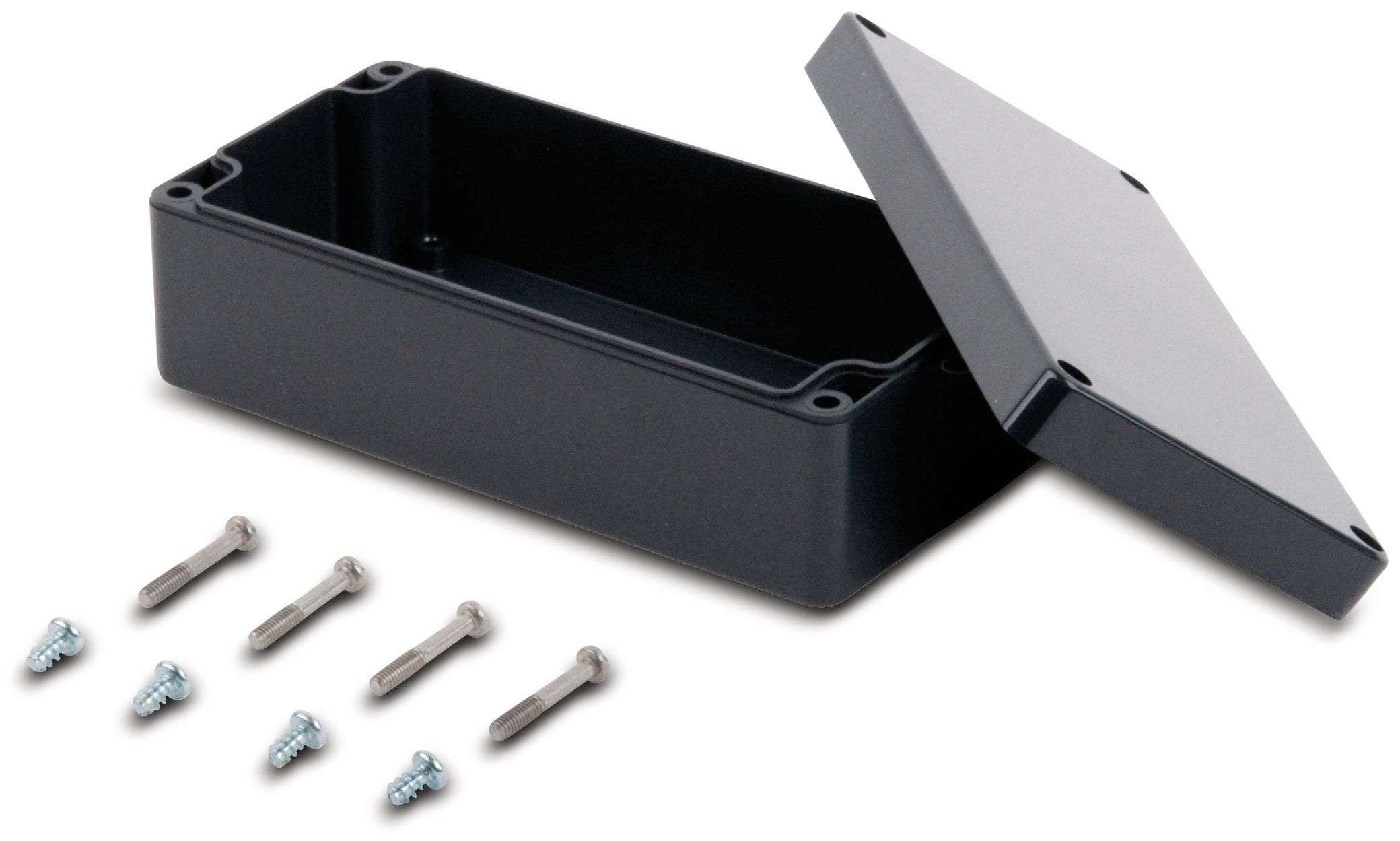 Universalgehäuse, ABS, 160 x 80 x 55 mm, IP66, schiefergrau Universalgehäuse, ABS, 160 x 80 x 55 mm, IP66, schiefergrau