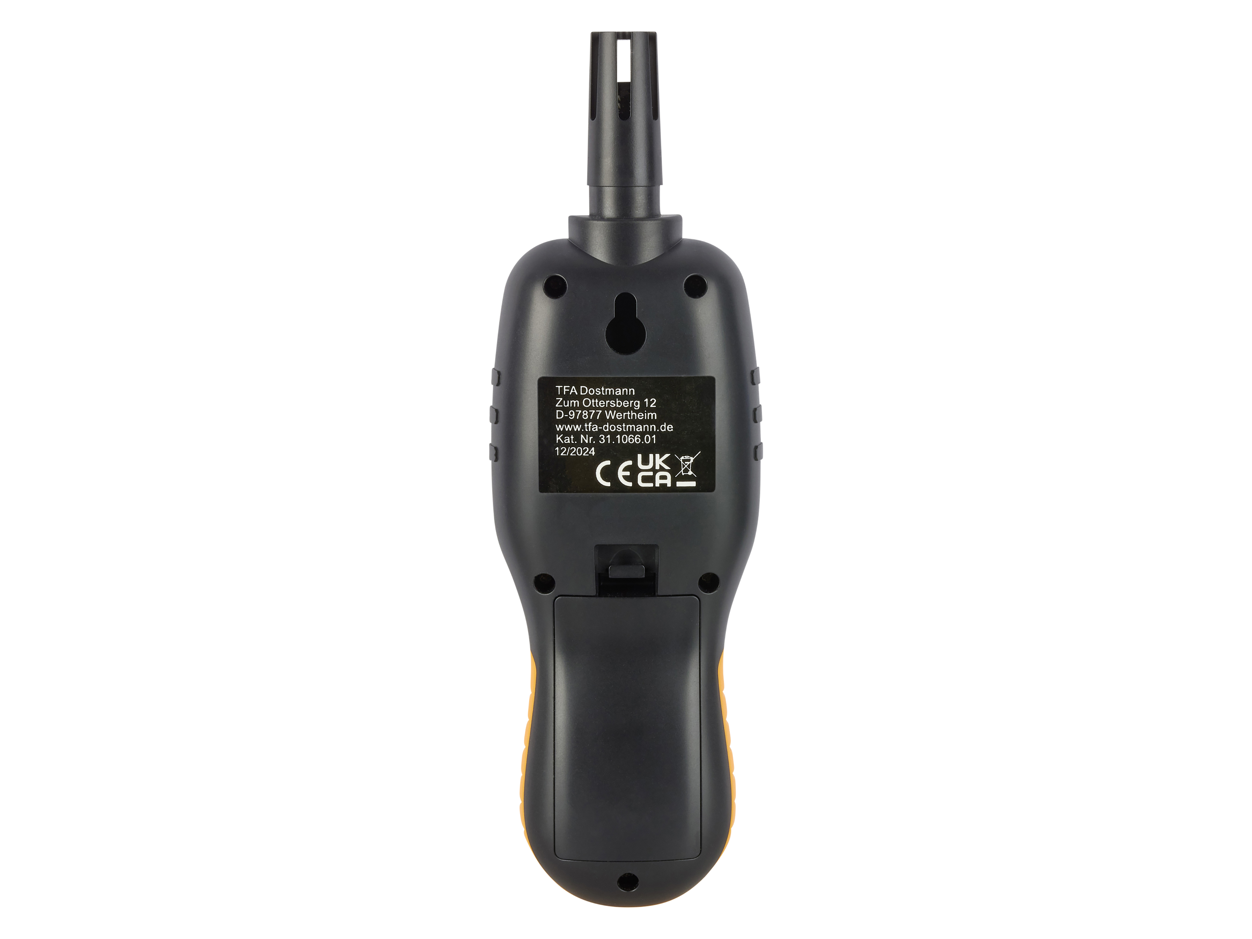 TFA Digitales Profi-Thermo-Hygrometer, schwarz