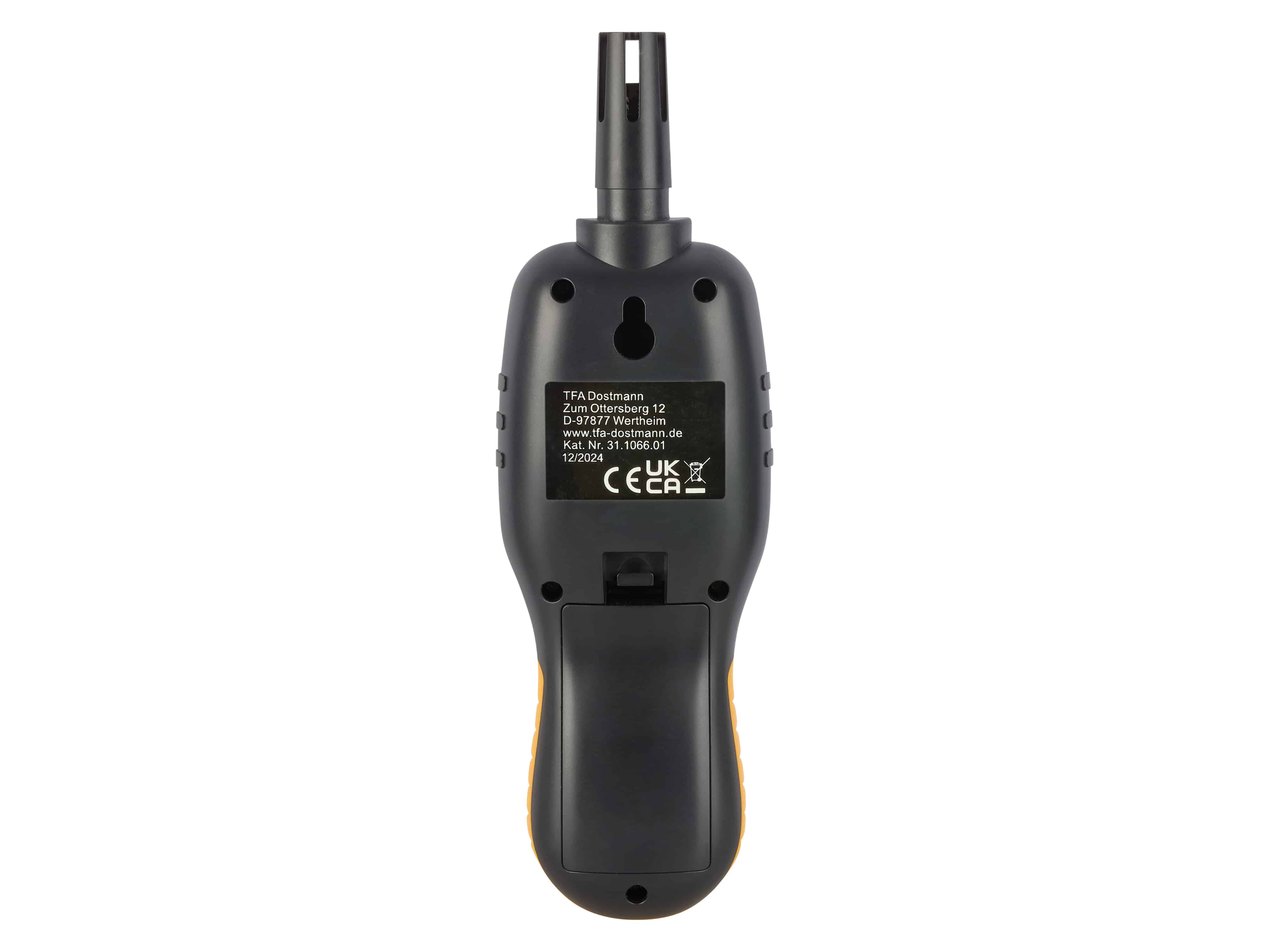 TFA Digitales Profi-Thermo-Hygrometer, schwarz