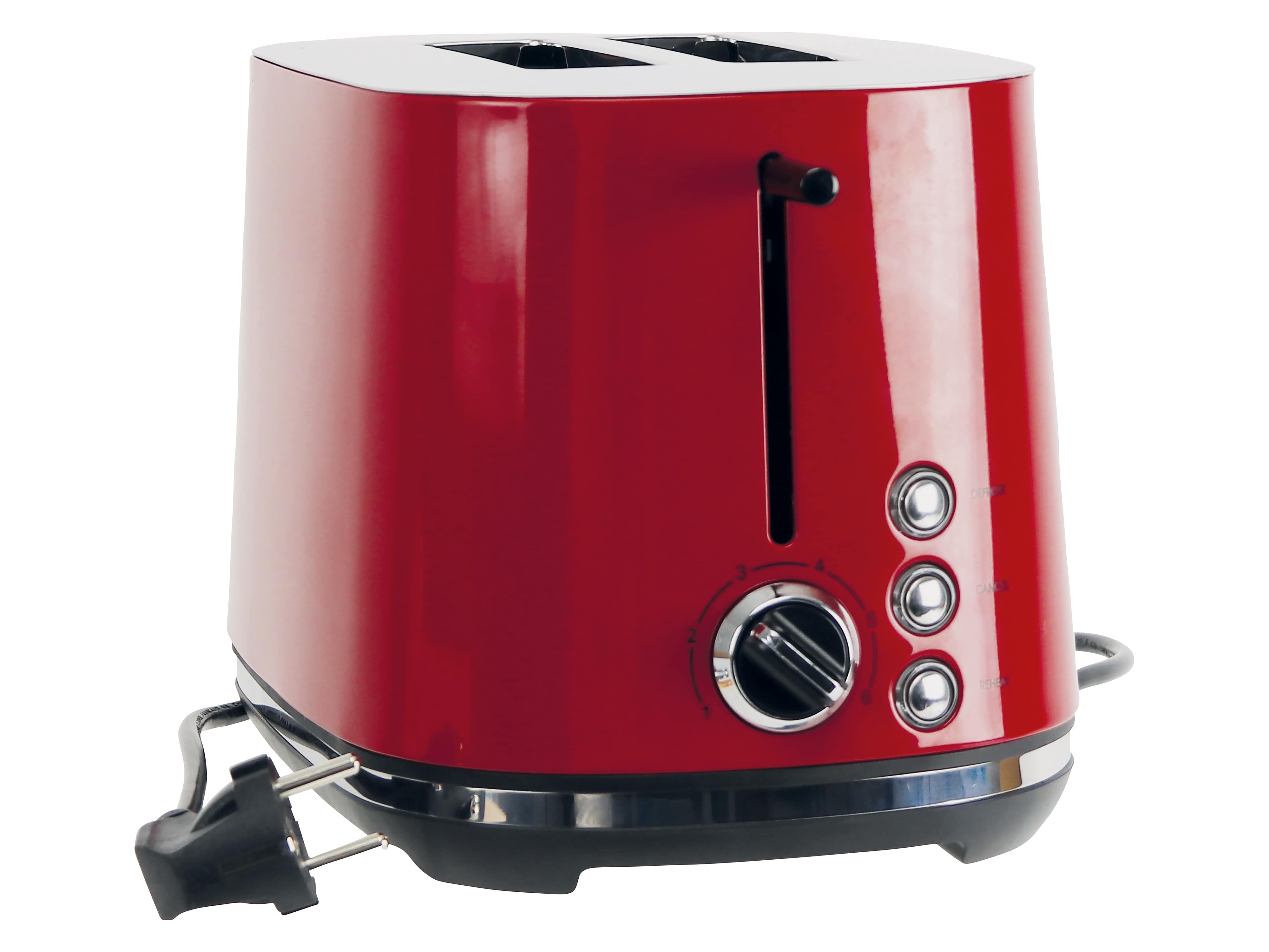 Doppelschlitz, Toaster, GT-Tds-EDS-09, 800...1000W, rot