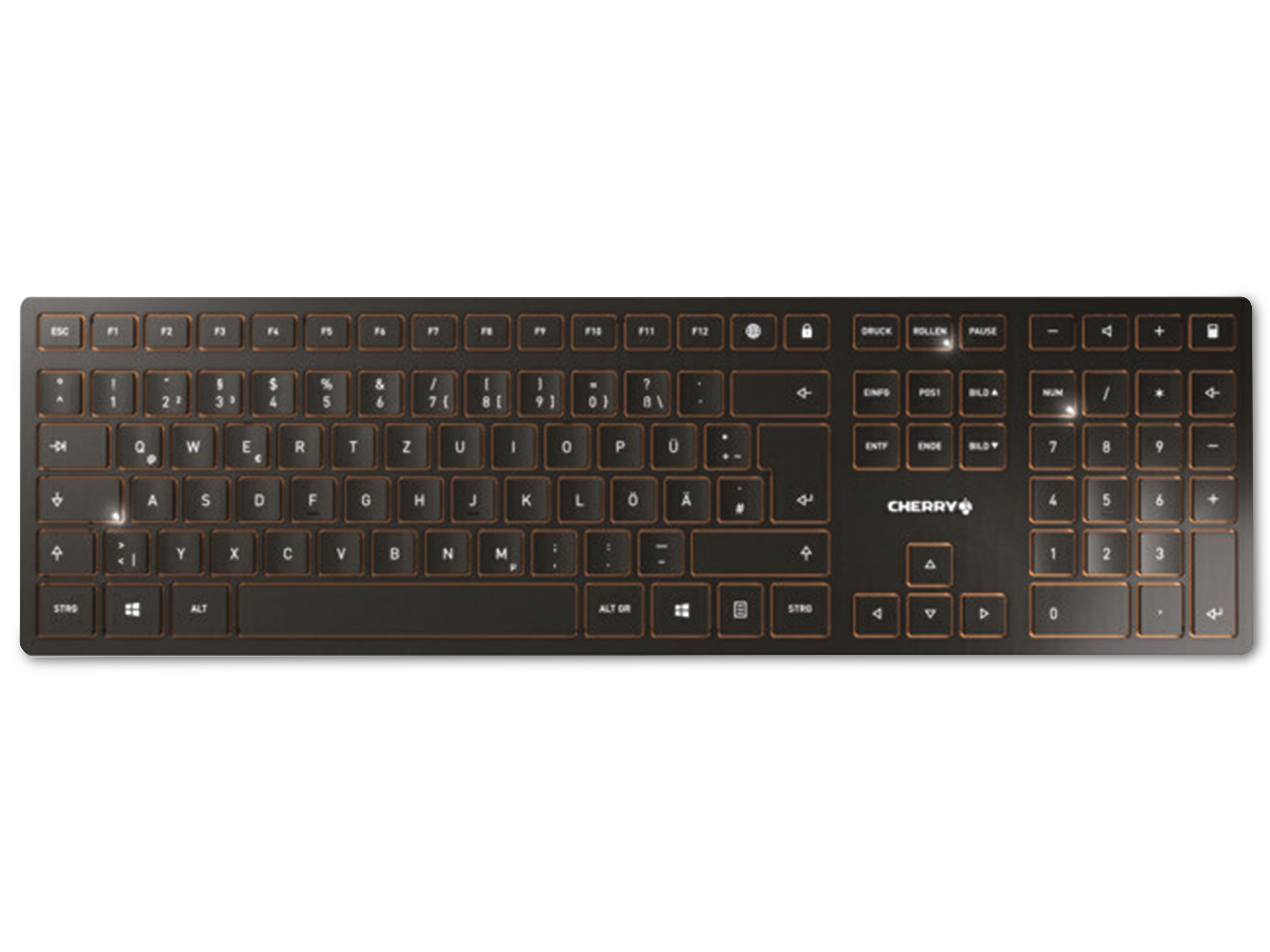 CHERRY Maus- und Tastaturset DW 9100, Slim, schwarz