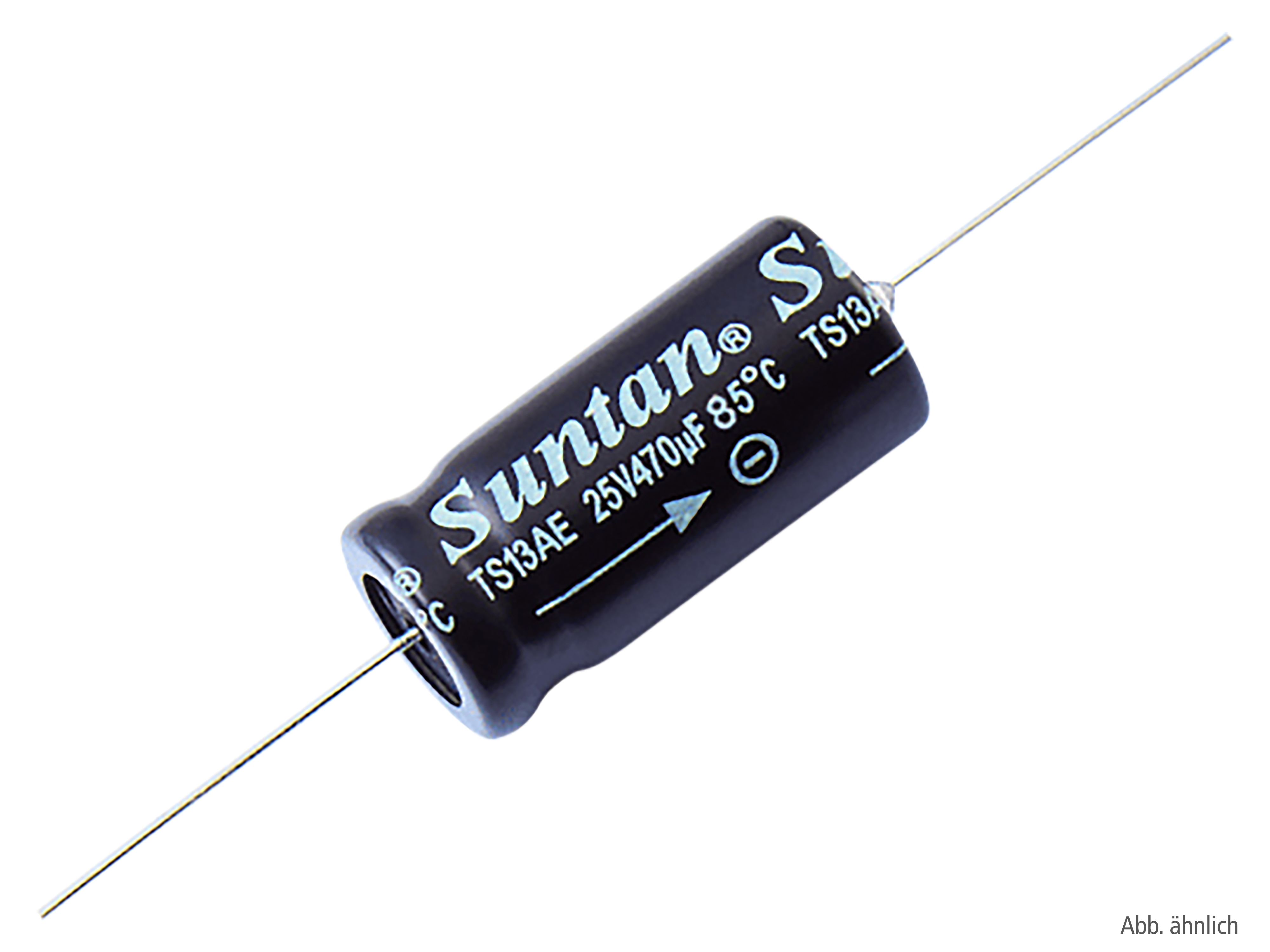 SUNTAN Elko, 1.000µF, 16V, Axial, TS13AE1C102MSB000R SUNTAN Elko, 1.000µF, 16V, Axial, TS13AE1C102MSB000R