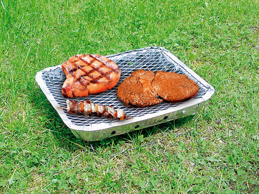 Einweg-Grill
