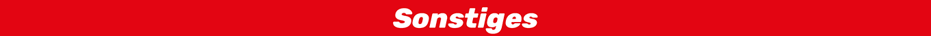 Sonstiges Sonstiges