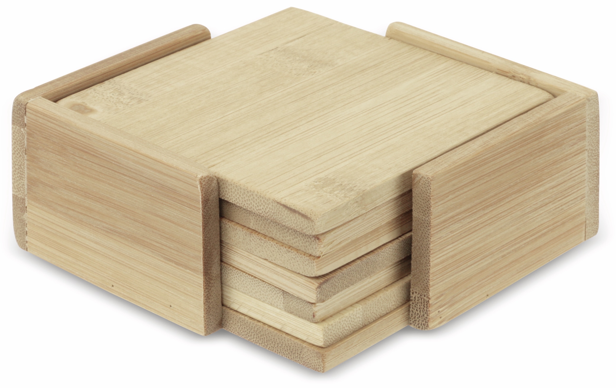 Untersetzer-Set, Bambus, 7-teilig
