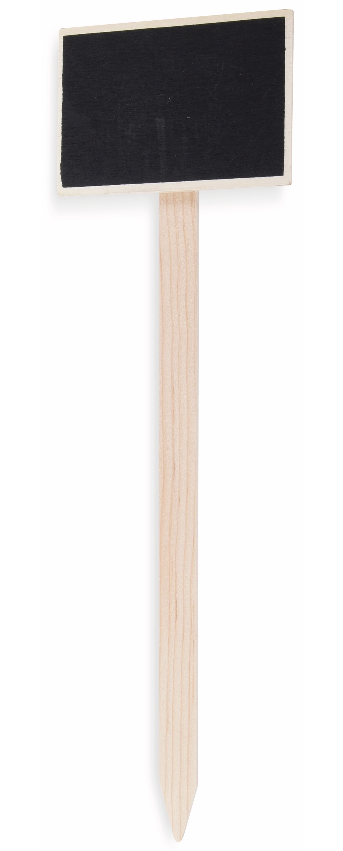 Pflanzentafel mit Stab, 98x66, aus Holz, 2 Stück, inkl. 1 Kreidestück
