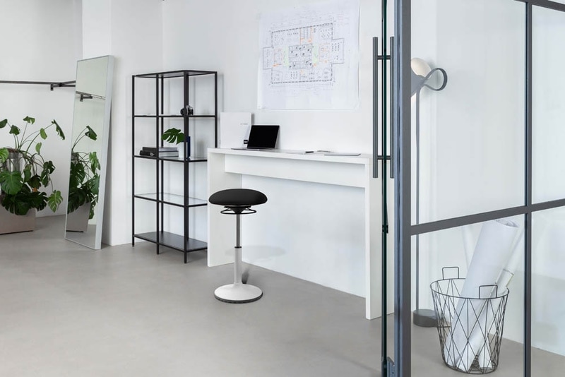 TOPSTAR Bürohocker BBT Coach schwarz