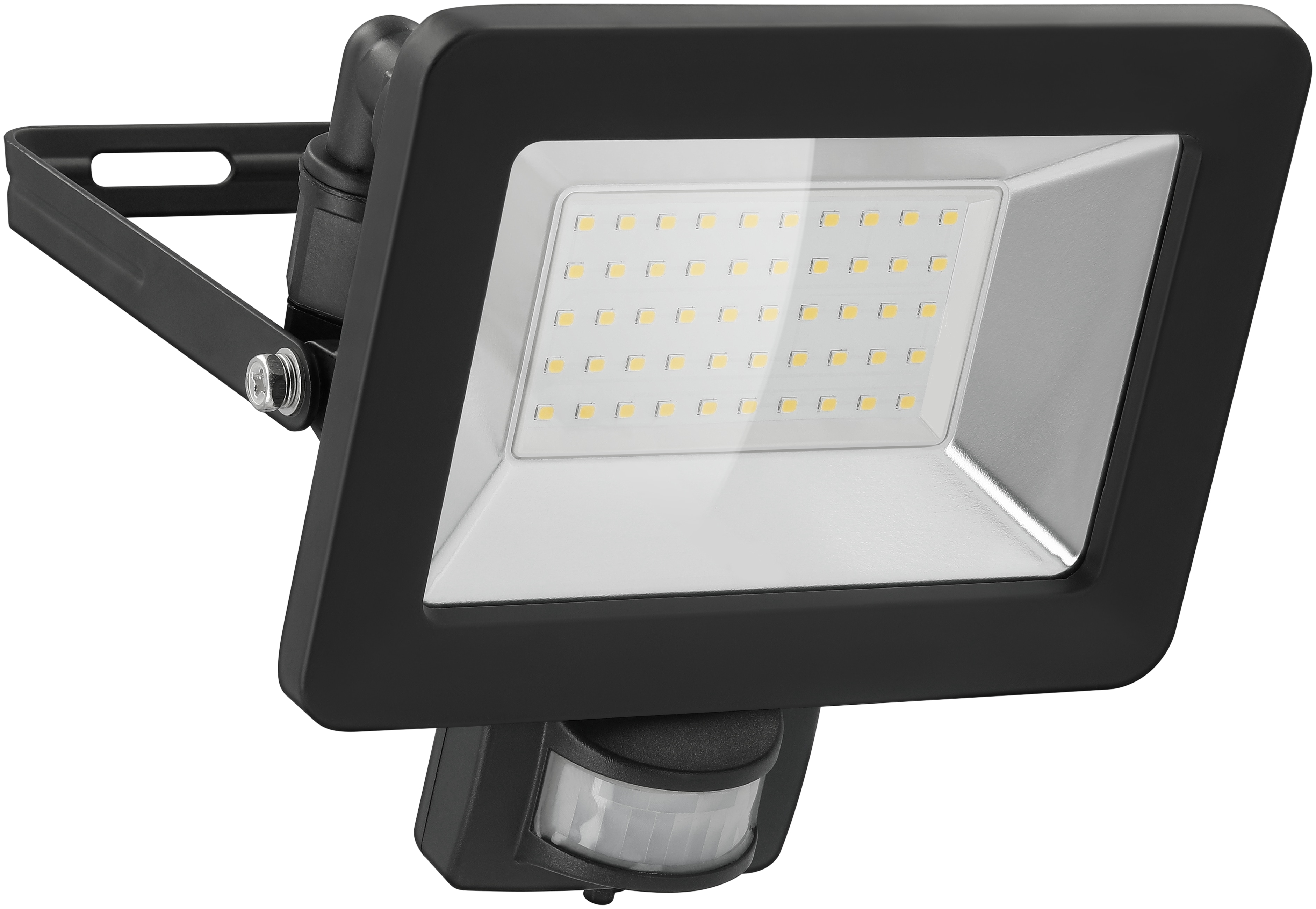 GOOBAY LED-Fluter mit Bewegungsmelder, 50W, 4250lm, 4000K, schwarz GOOBAY LED-Fluter mit Bewegungsmelder, 50W, 4250lm, 4000K, schwarz