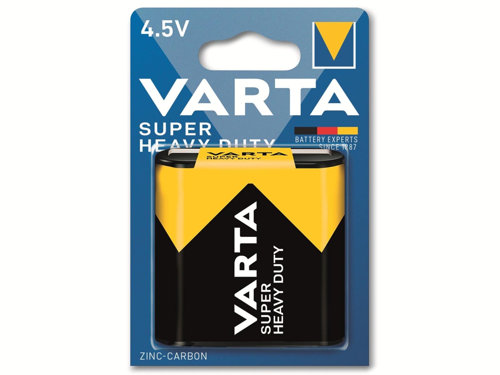 VARTA Batterie Zink-Kohle, 3R12, 4.5V, Superlife, 1 Stück