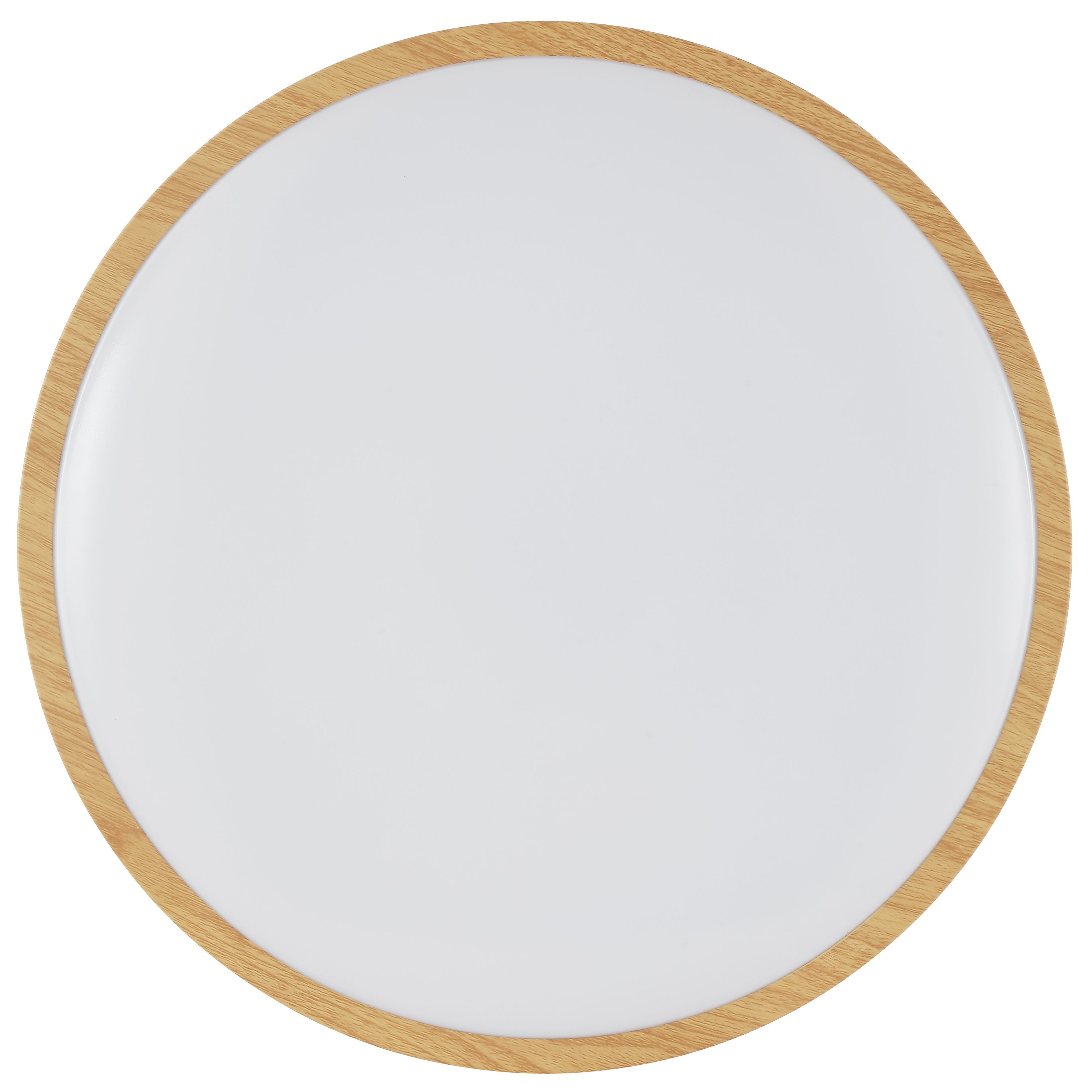 BRILLIANT LED-Deckenleuchte, Ø 38,5 cm, 24 W, 3000 K, 2300 lm, warmweiß, IP20, Holzoptik