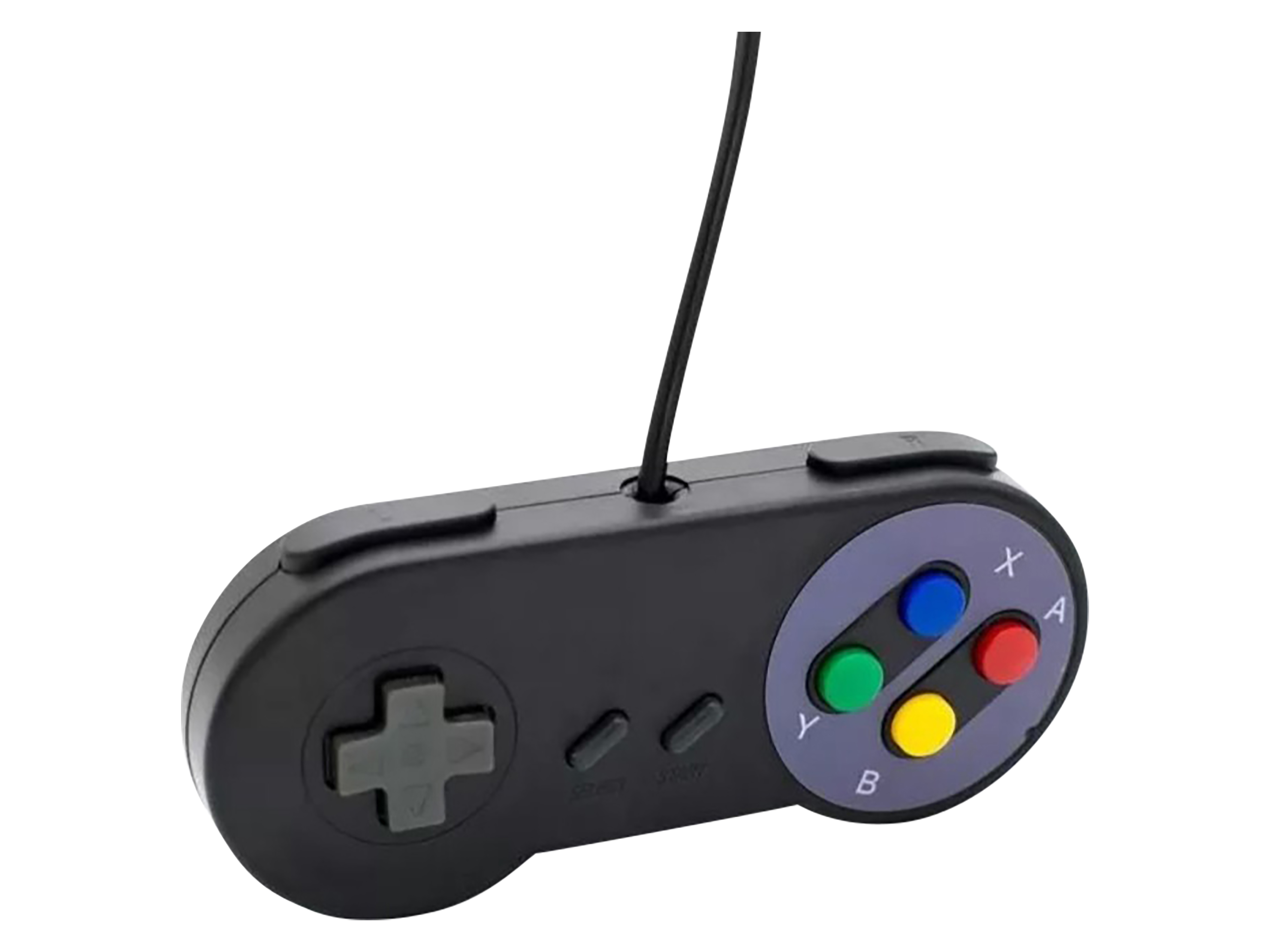 KUBII SNES-USB-Controller, schwarz