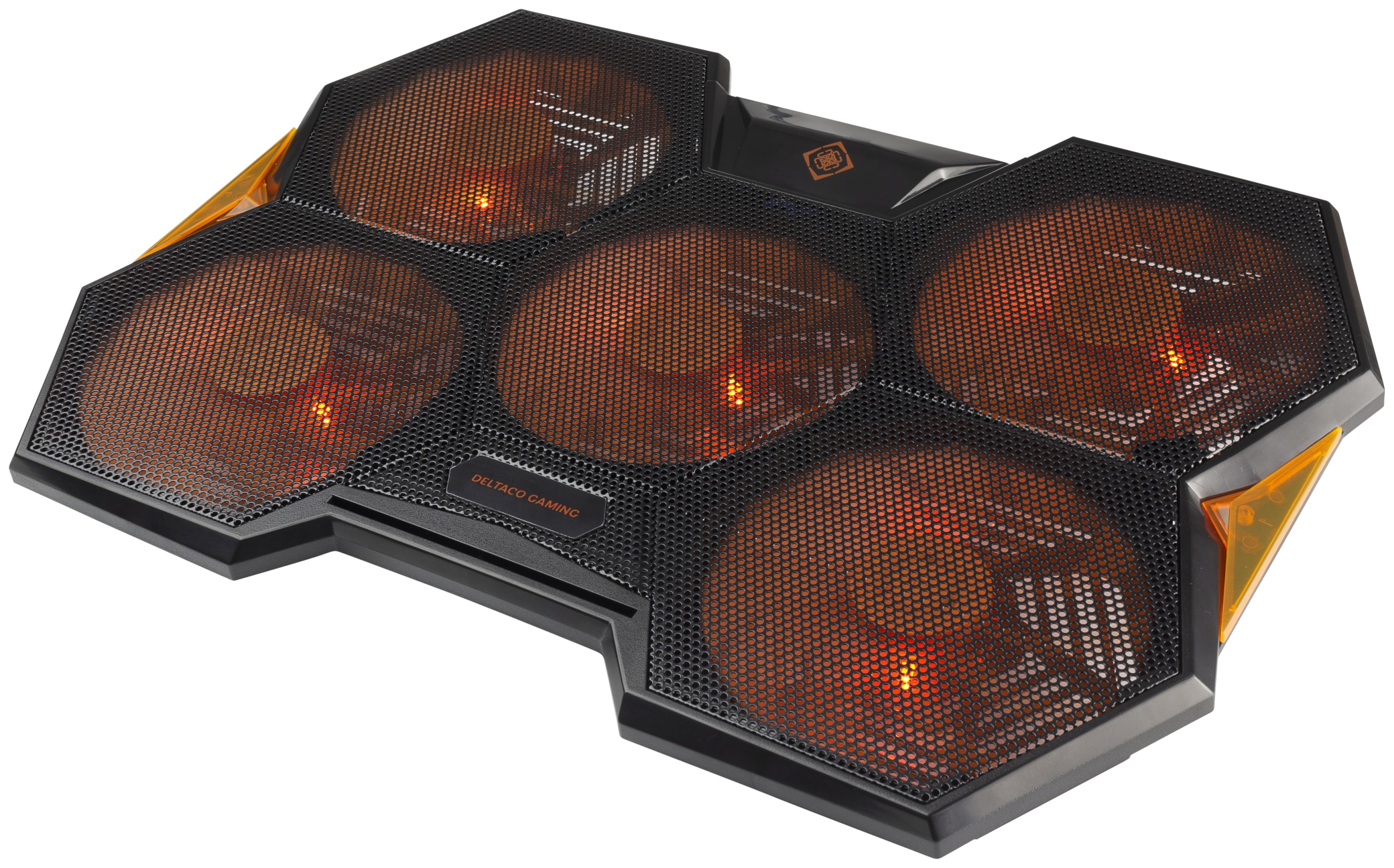 Laptop Kühler DELTACO GAMING, 1000-1300 U-min, 5x140 mm, 2xUSB-A Laptop Kühler DELTACO GAMING, 1000-1300 U-min, 5x140 mm, 2xUSB-A