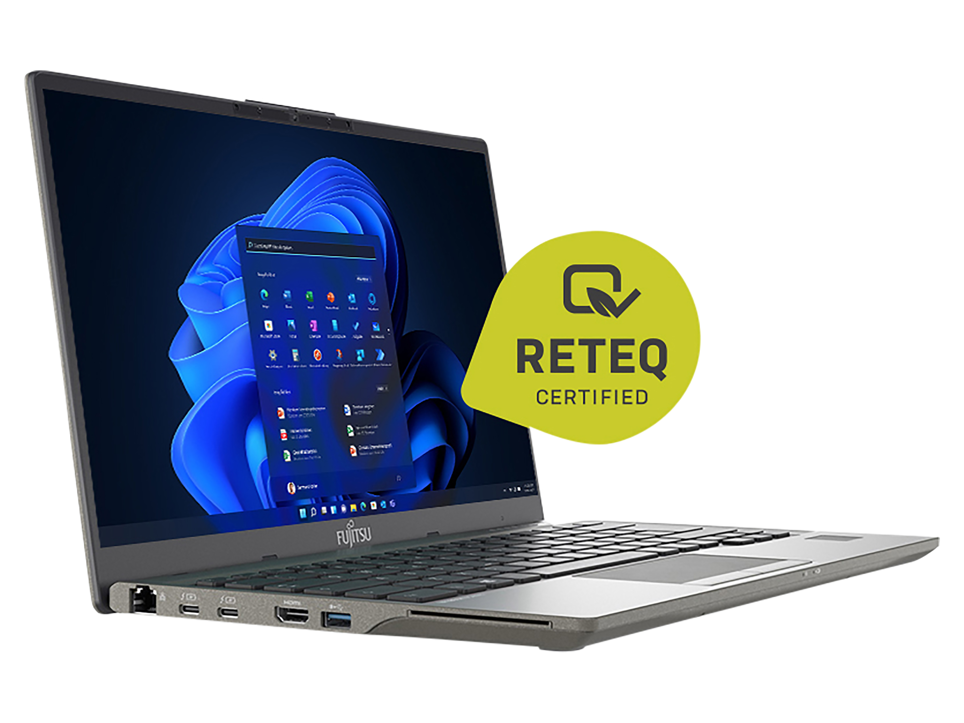 Notebook FUJITSU Lifebook U7411, 35,56 cm (14"), i7, 16GB, 512GB, Win11Home, refurbished