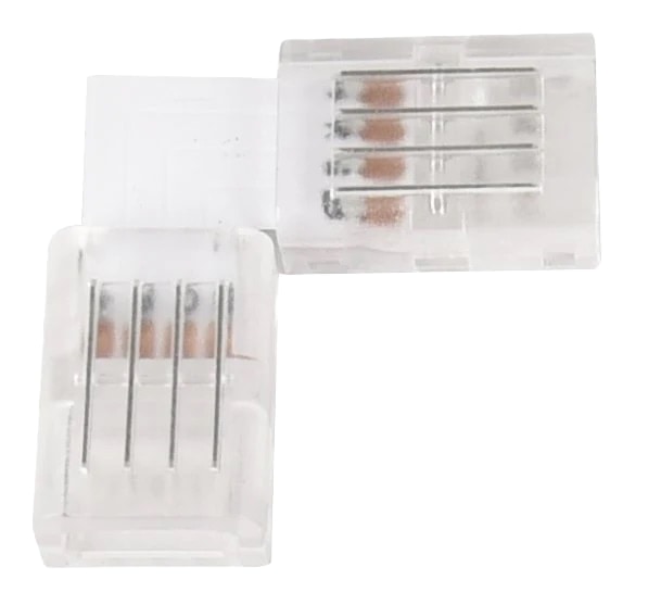 ENOVALITE Verbinder für 10mm LED-Strip, L-förmig, 4 polig ENOVALITE Verbinder für 10mm LED-Strip, L-förmig, 4 polig