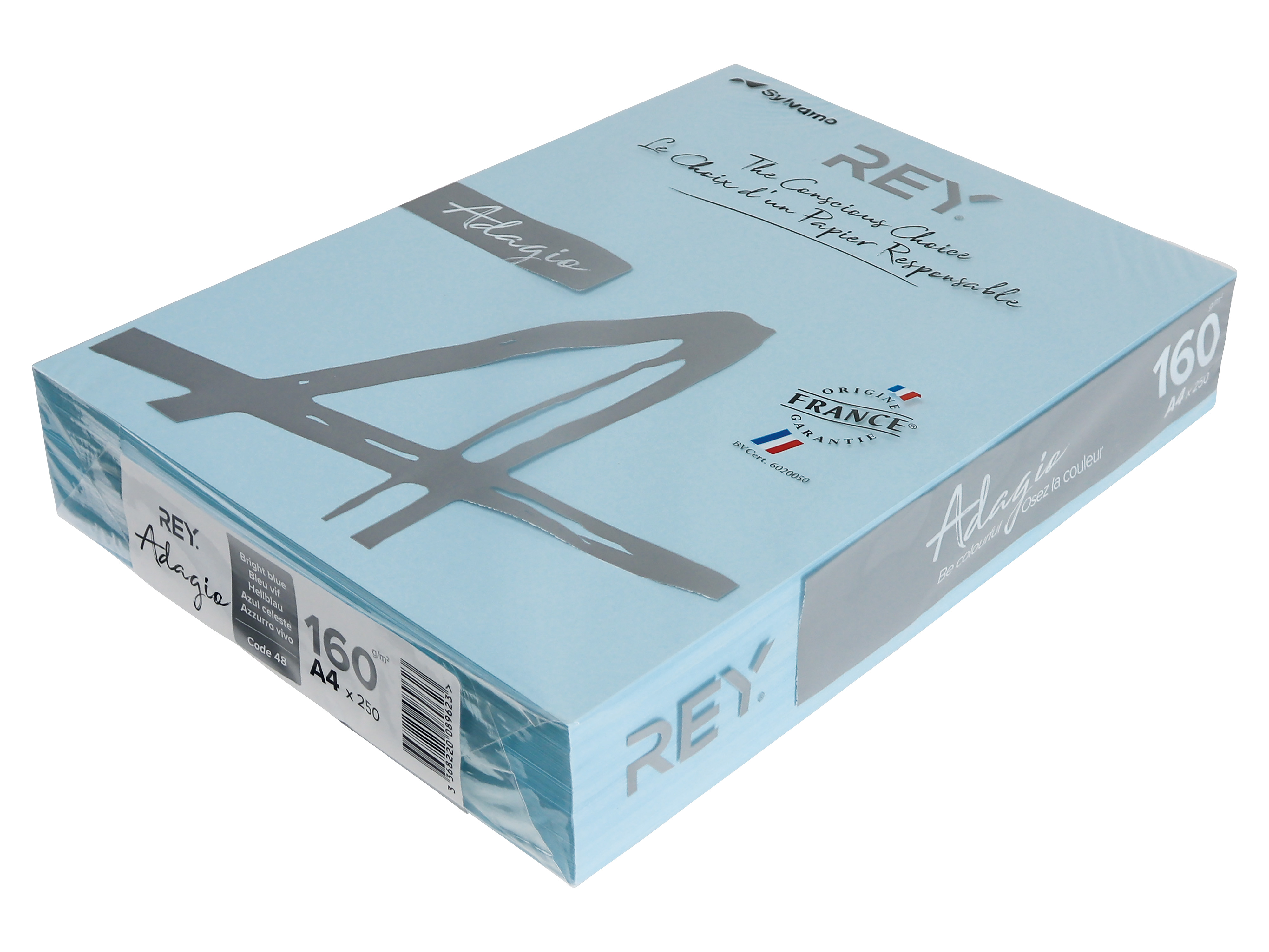 ADAGIO Kopierpapier A4, hellblau, 160 g/m² ADAGIO Kopierpapier A4, hellblau, 160 g/m²