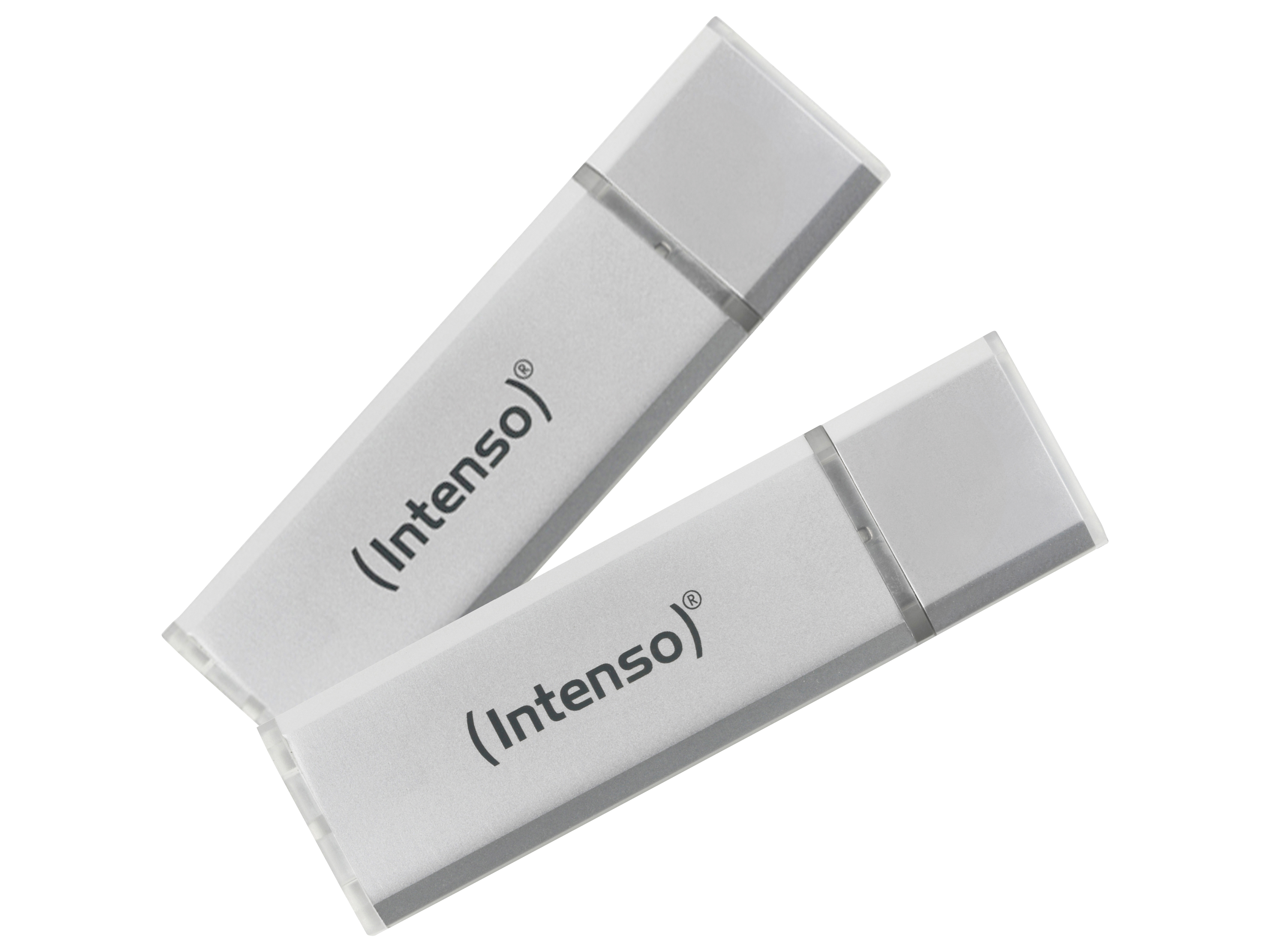 INTENSO USB 3.2-Stick Ultra Line, 32 GB 2er Pack, silber