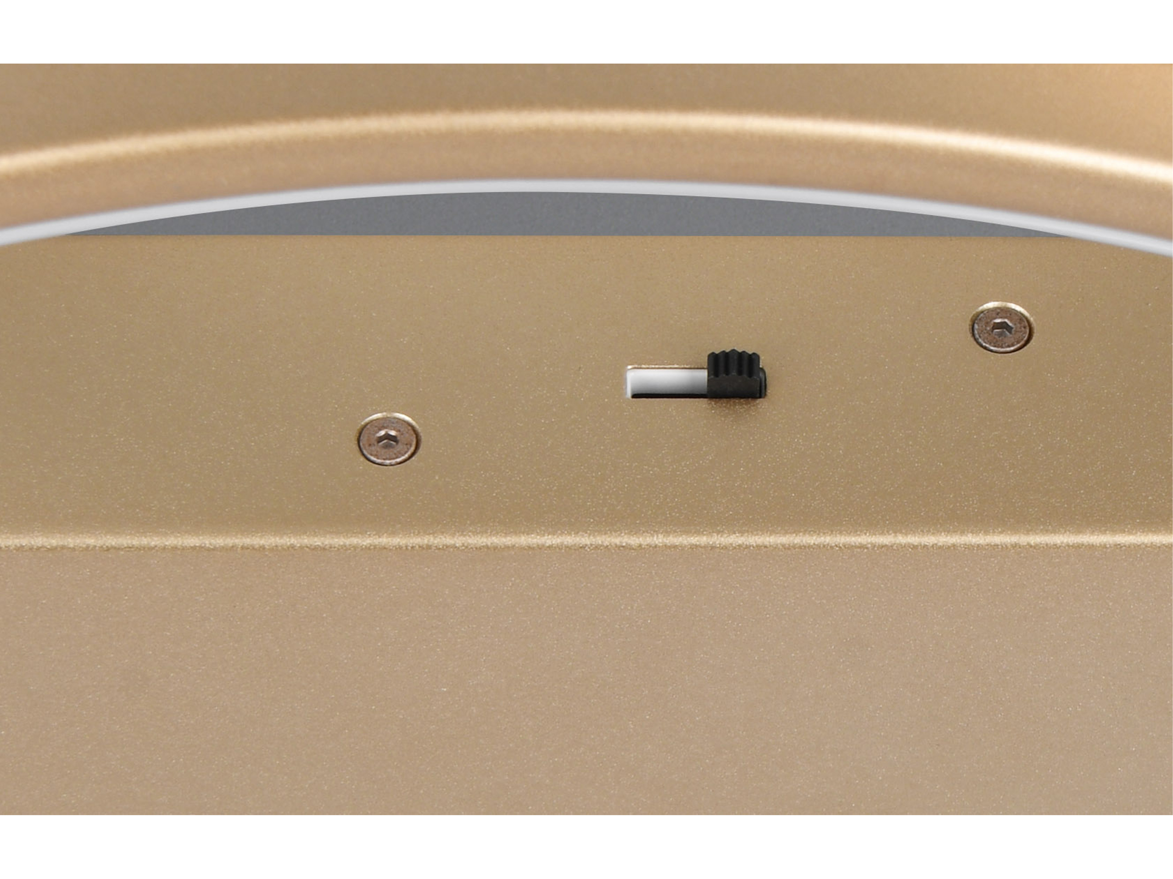 TRIO LED-Deckenleuchte Darvin 649110179 goldfarbig, 34 W, 4500 lm, CCT