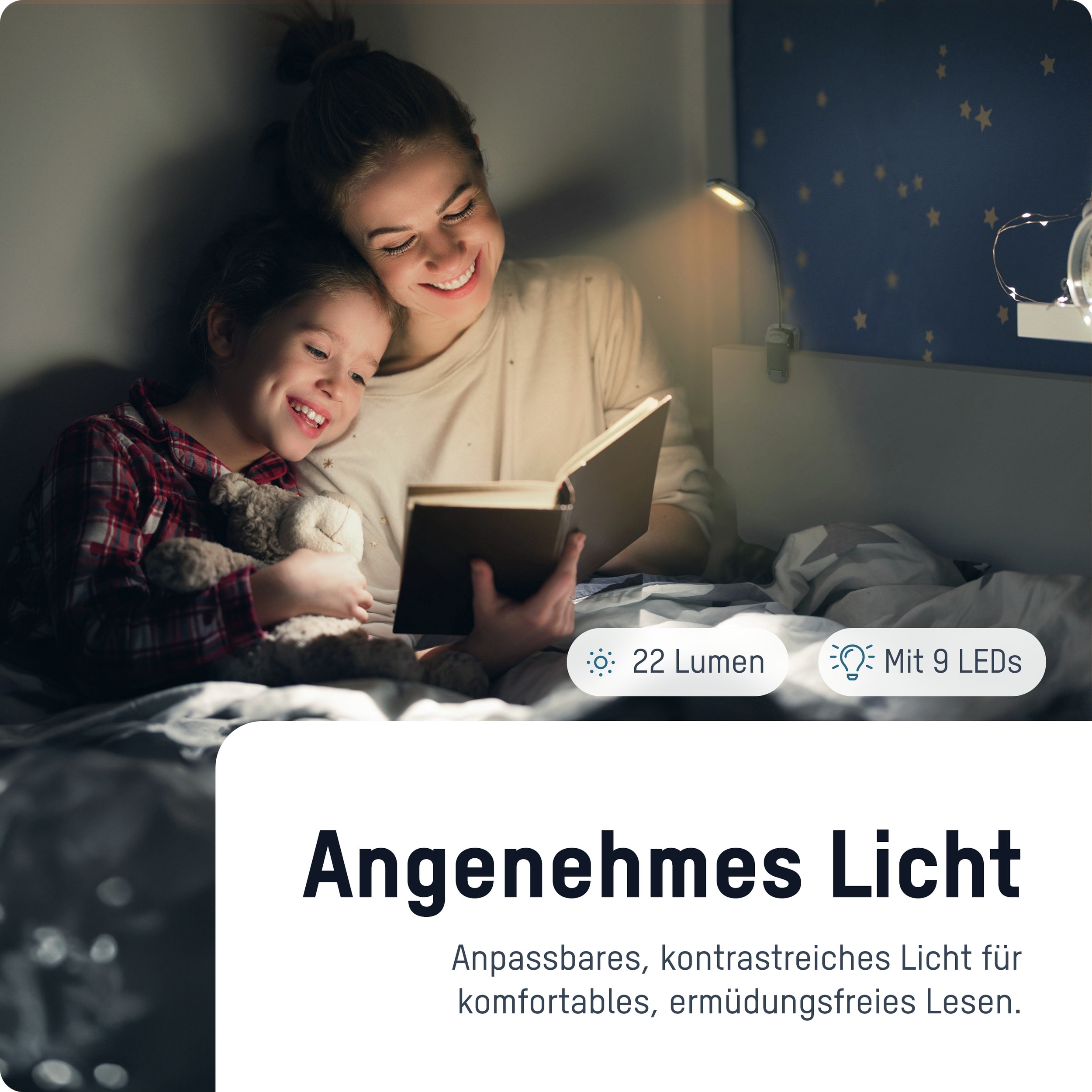 ANSMANN LED-Klemmleuchte, 1600-0531, wiederaufladbar, schwarz ANSMANN LED-Klemmleuchte, 1600-0531, wiederaufladbar, schwarz