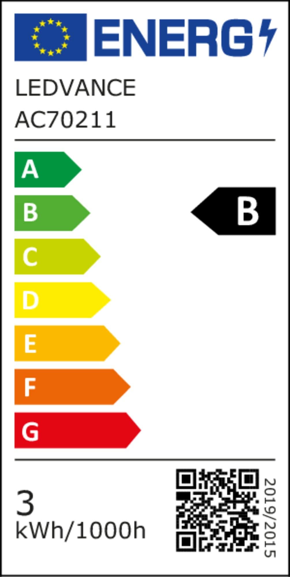 OSRAM LED-Lampe Classic, dimmbar, E14, 2.5 W, 2700 K, EEK: B, 470 lm, IP20, warmweiß