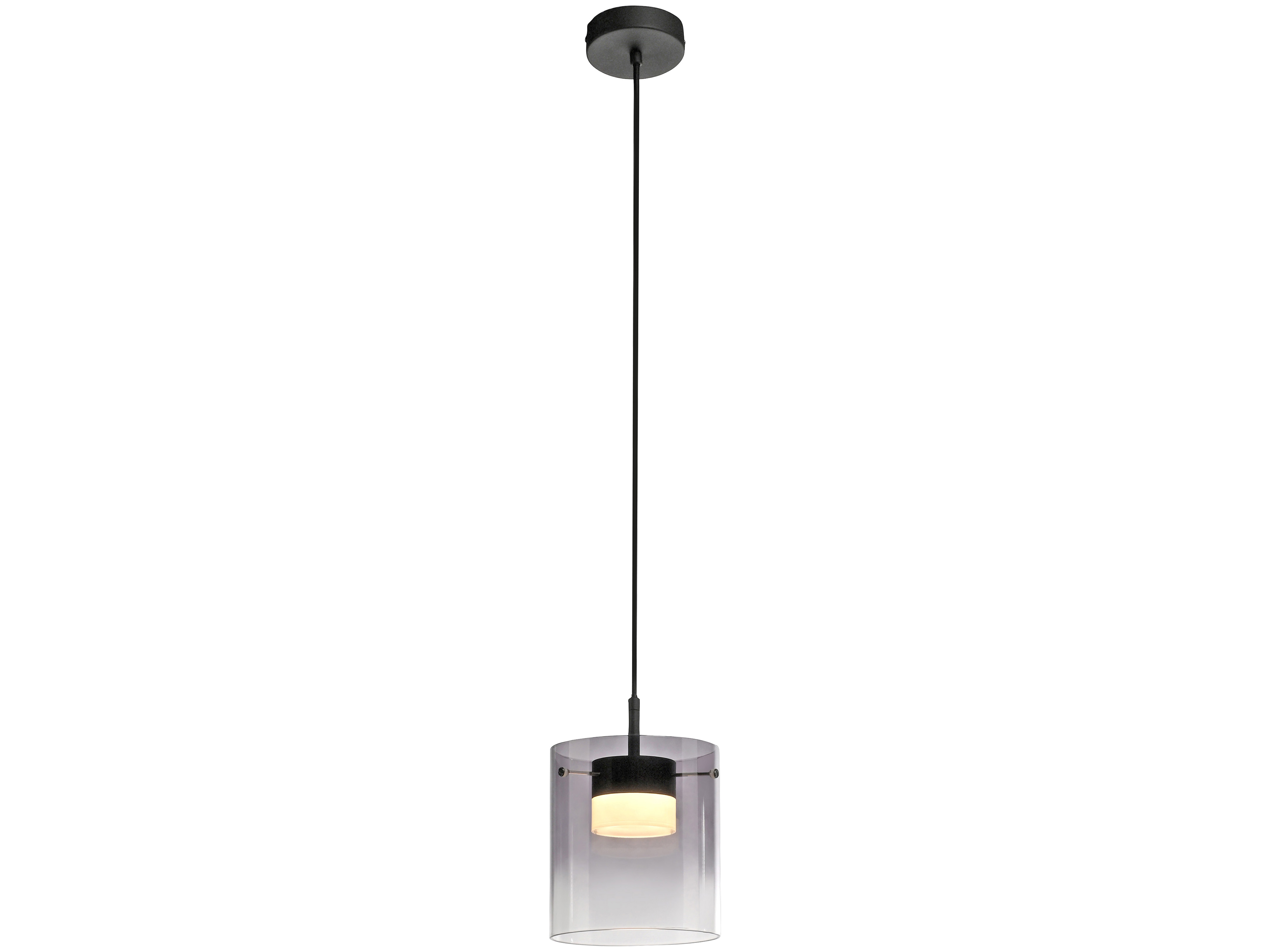 JUST LIGHT LED-Pendelleuchte 14042-18, 7,5W, 800lm, 3000K, schwarz JUST LIGHT LED-Pendelleuchte 14042-18, 7,5W, 800lm, 3000K, schwarz