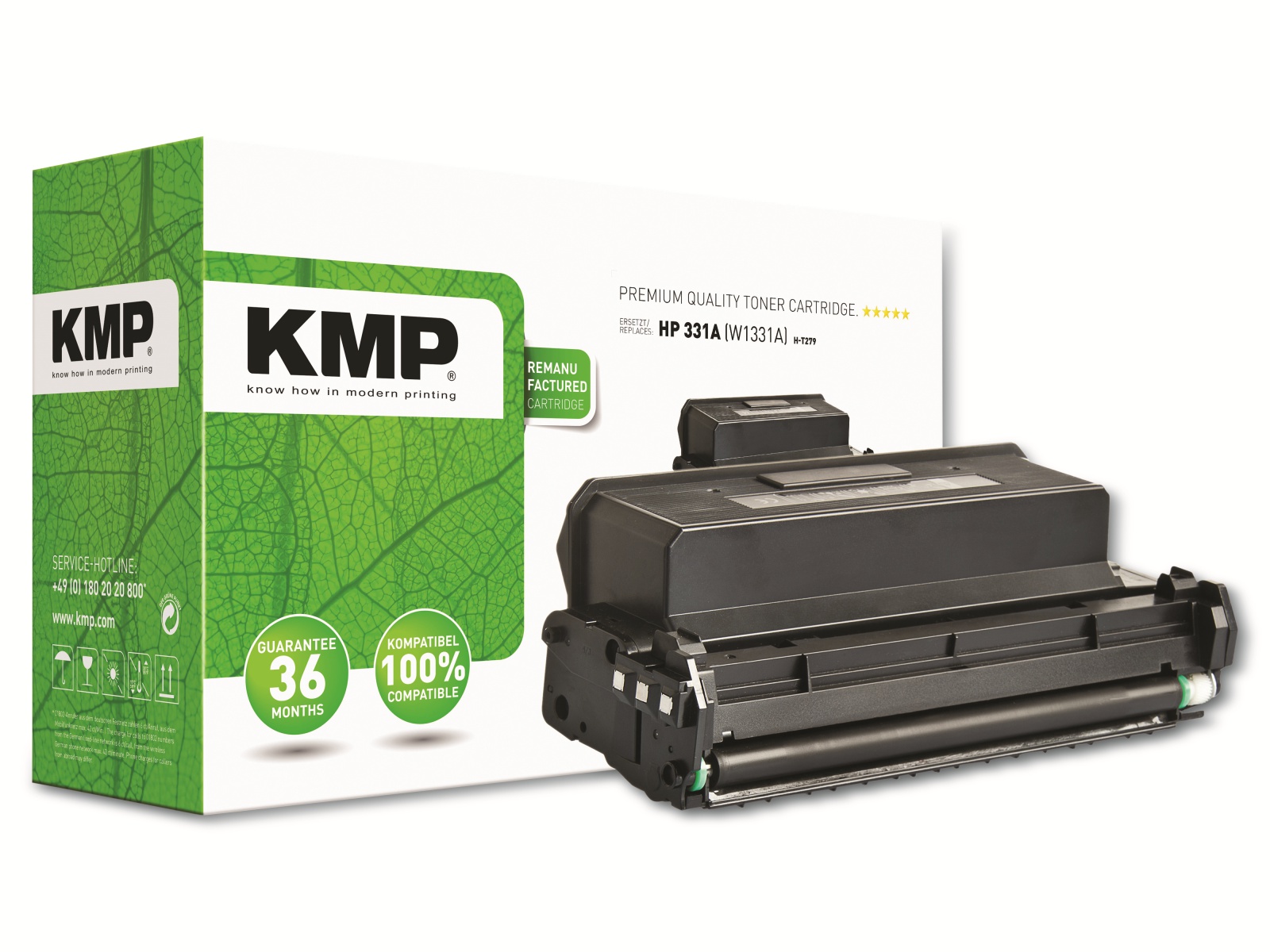 KMP Toner H-T279, schwarz, für HP LaserJet