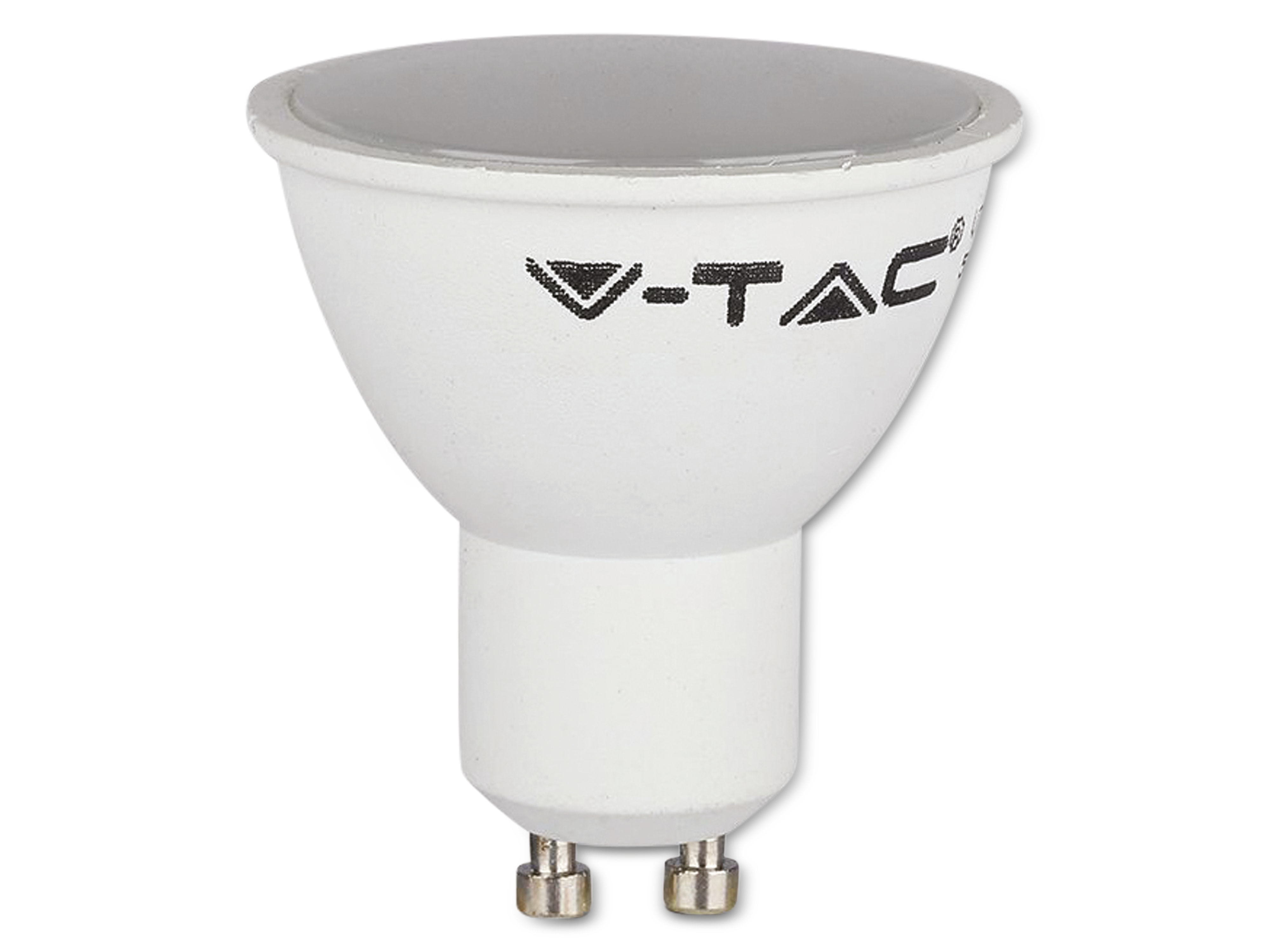V-TAC LED-SMD-Lampe, PAR16, GU10, EEK: F, 4,5W, 400lm, 3000K, 5 Stück