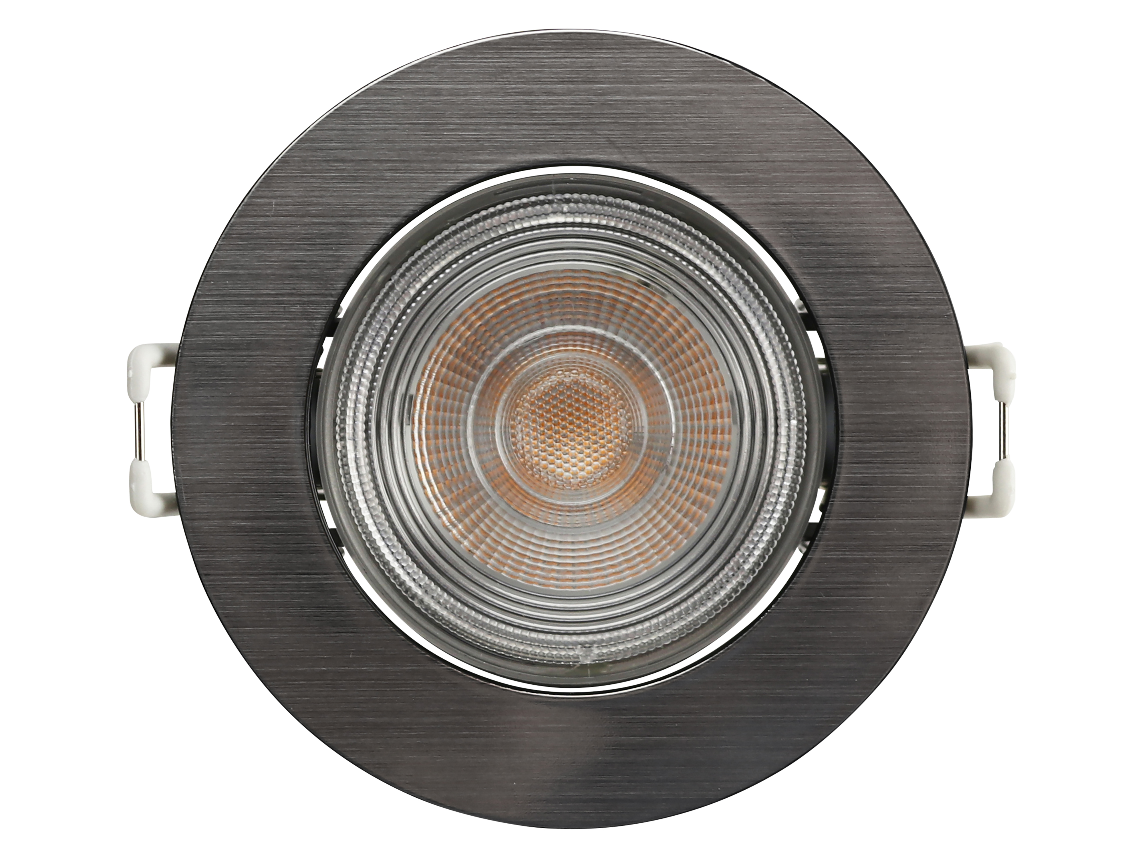 LED-Einbauleuchte, PHILIPS, TARAGON, 380lm, 4,5W, 2700K, silber