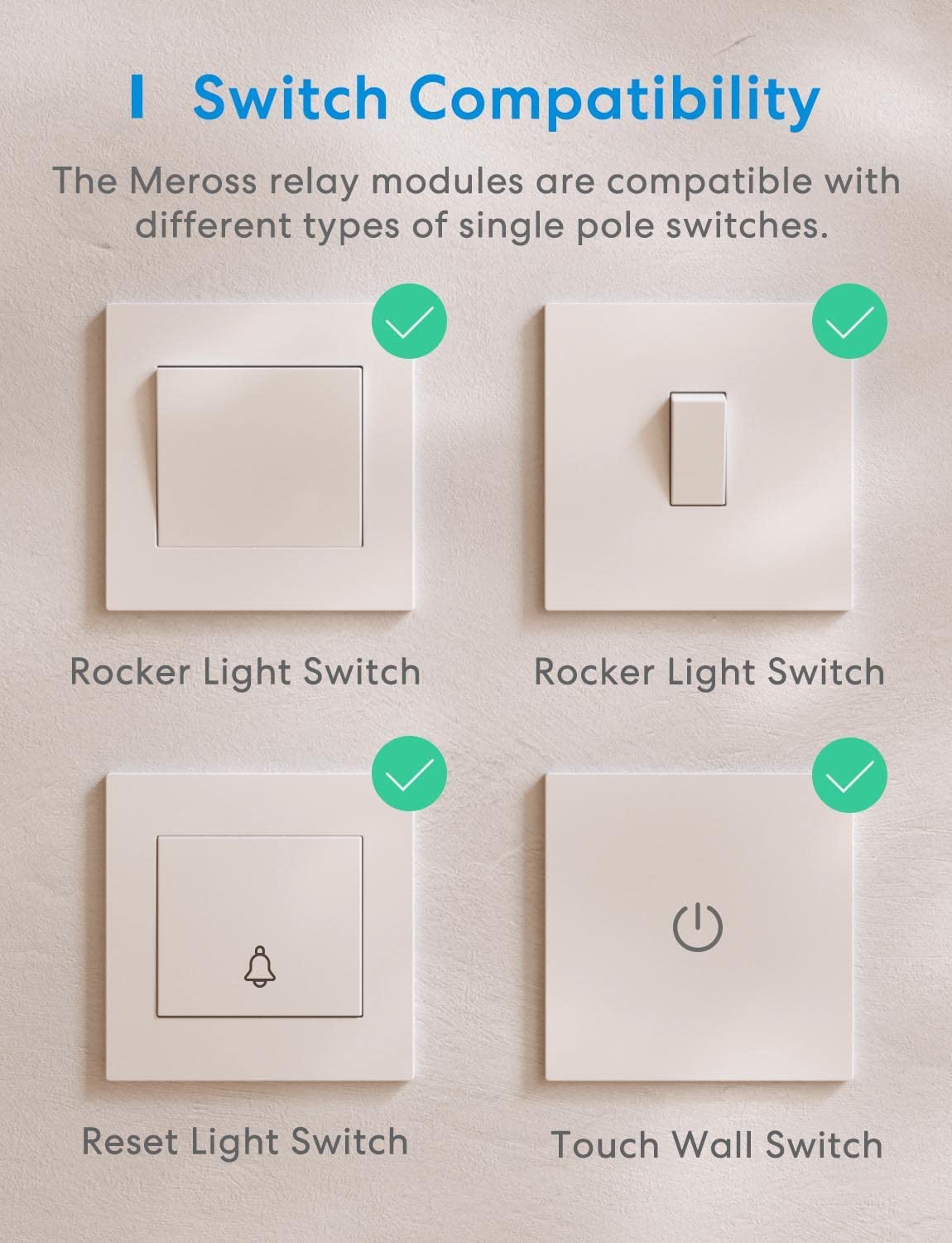 MEROSS WLAN-Schalter, MSS810HK