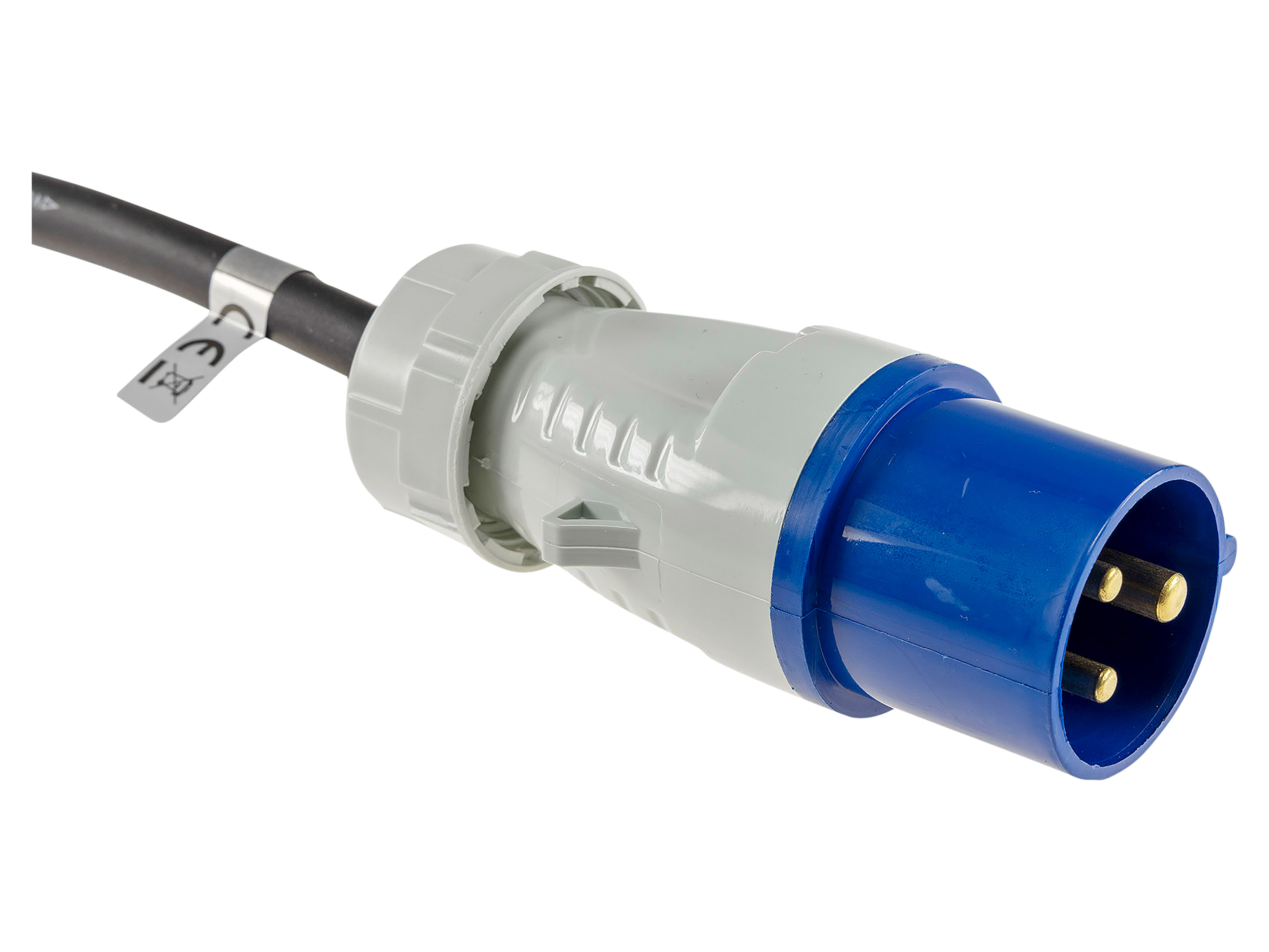 CHILITEC CEE-Adapter 22852, 0,35 m, CEE auf Schutzkontaktkupplung