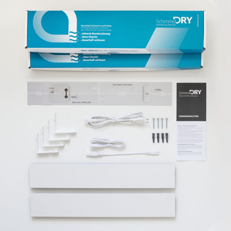 SCHIMMEL DRY-Set Basismodul M1 + Erweiterungsset M2 Schimmel Dry-Set