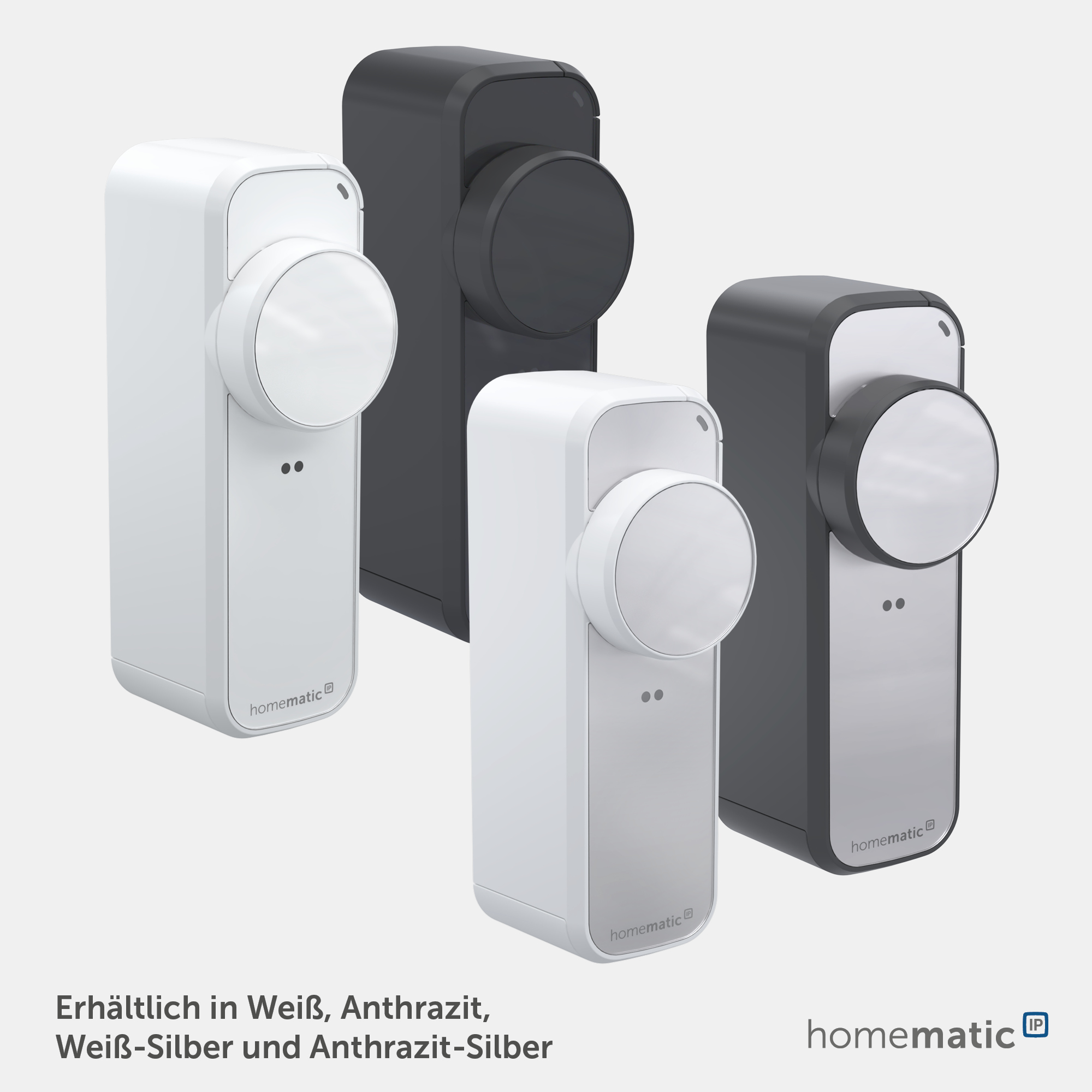 HOMEMATIC IP 162822A0, Türschlossantrieb pro, weiß-silber
