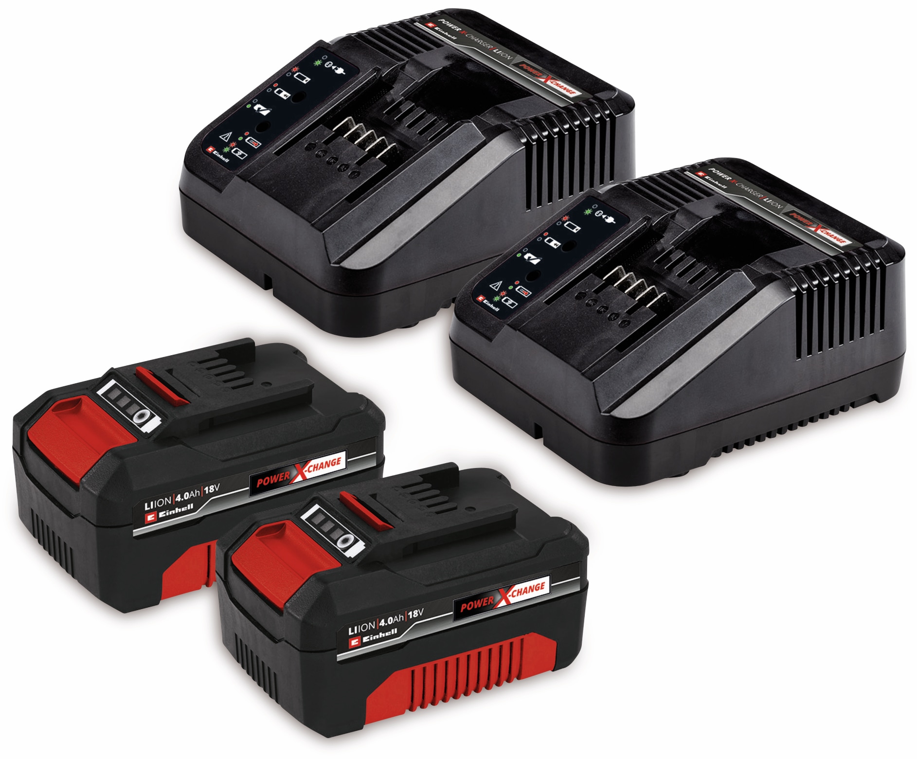 EINHELL Akku-Rasenmäher GE-CM 36/36 Li (2x4,0Ah)