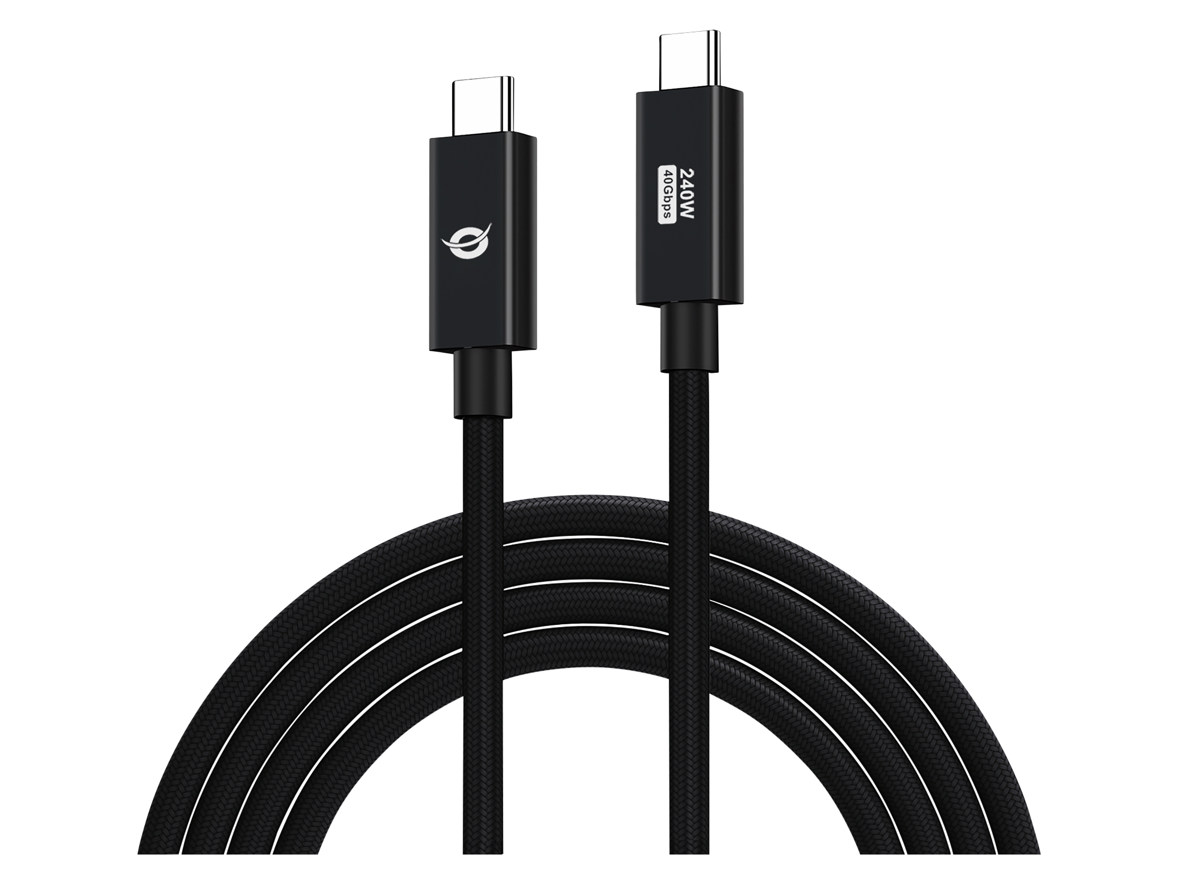 CONCEPTRONIC USB-C Kabel ETTA04B20 240W 2m schwarz 8k