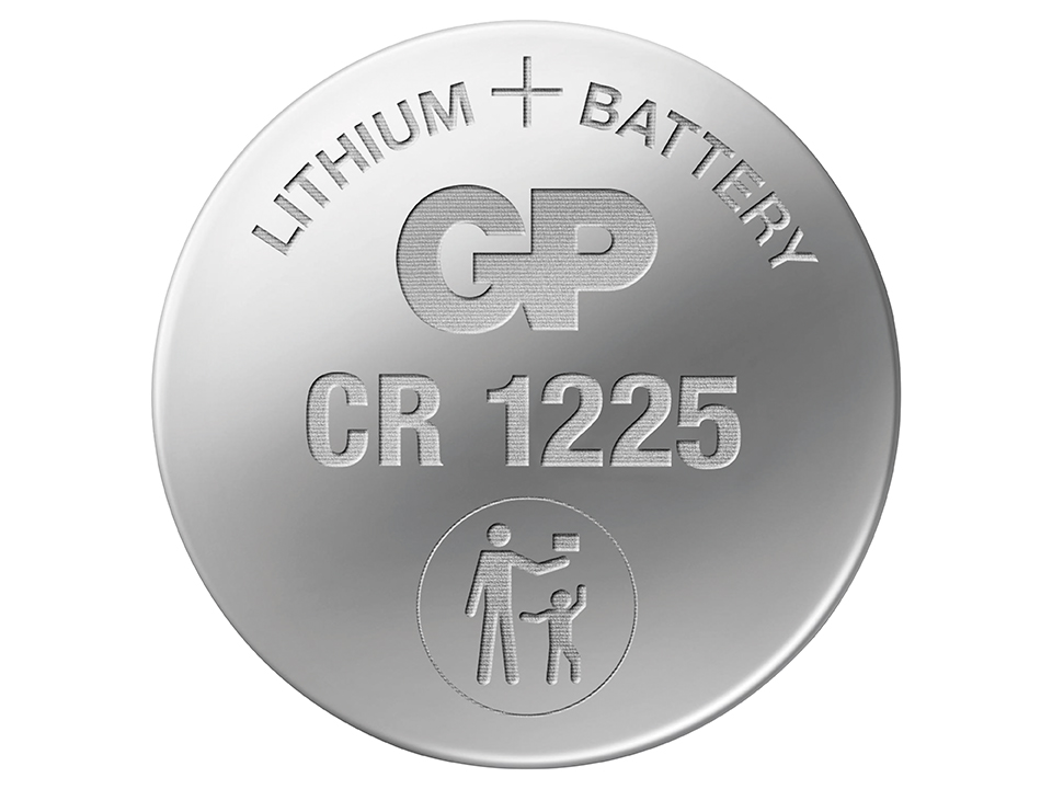 GP Lithium-Knopfzelle CR1225, 3V