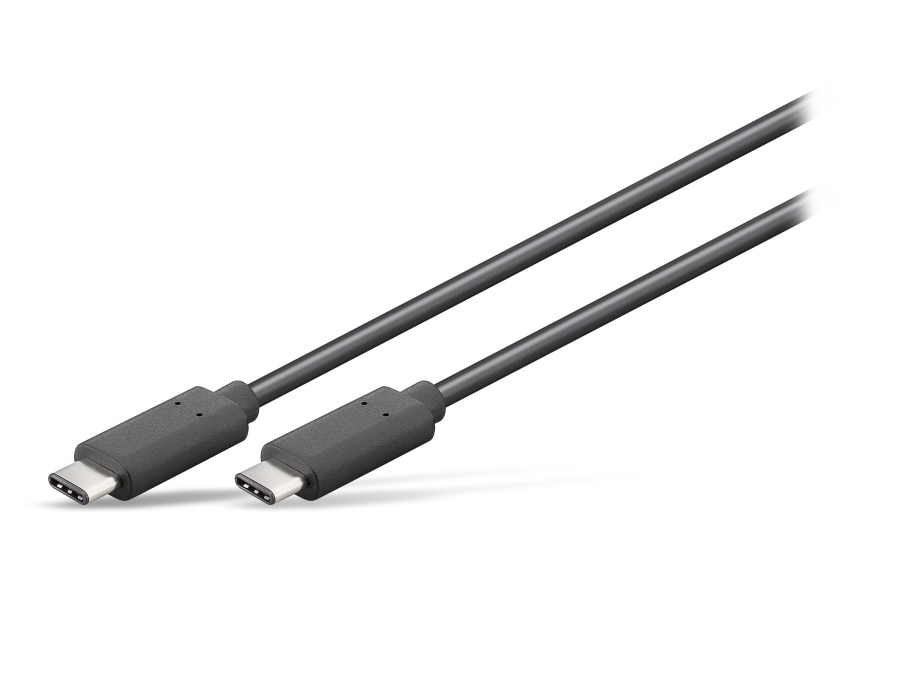 GOOBAY USB 3.1 Typ C Anschlusskabel C/C, 1 m GOOBAY USB 3.1 Typ C Anschlusskabel C/C, 1 m