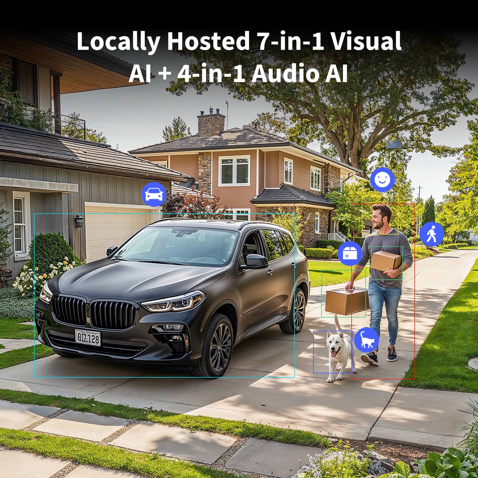 AQARA Überwachungskamera CH-C07DW, G5 Pro (Wi-Fi), weiß