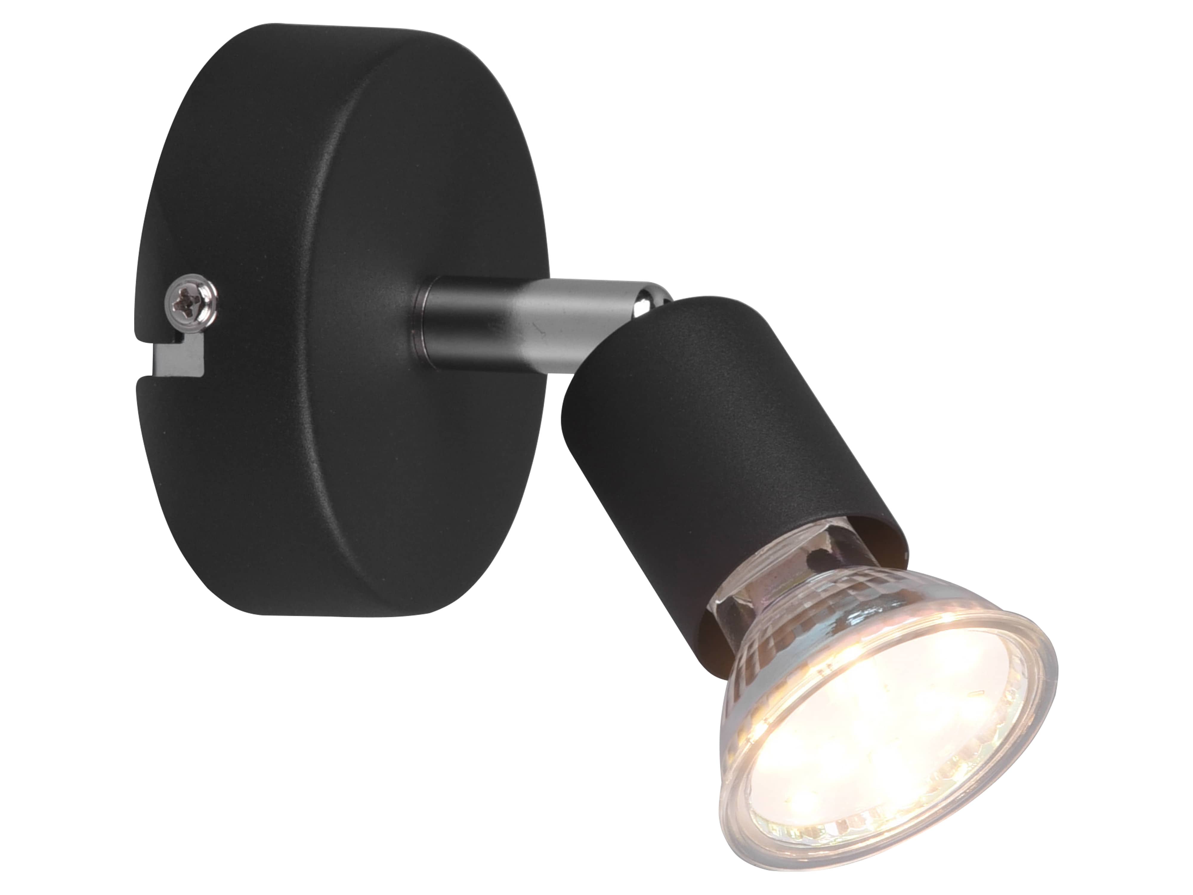 REALITY Wandleuchte Paris R80911032 schwarz, GU10, max. 35 W REALITY Wandleuchte Paris R80911032 schwarz, GU10, max. 35 W