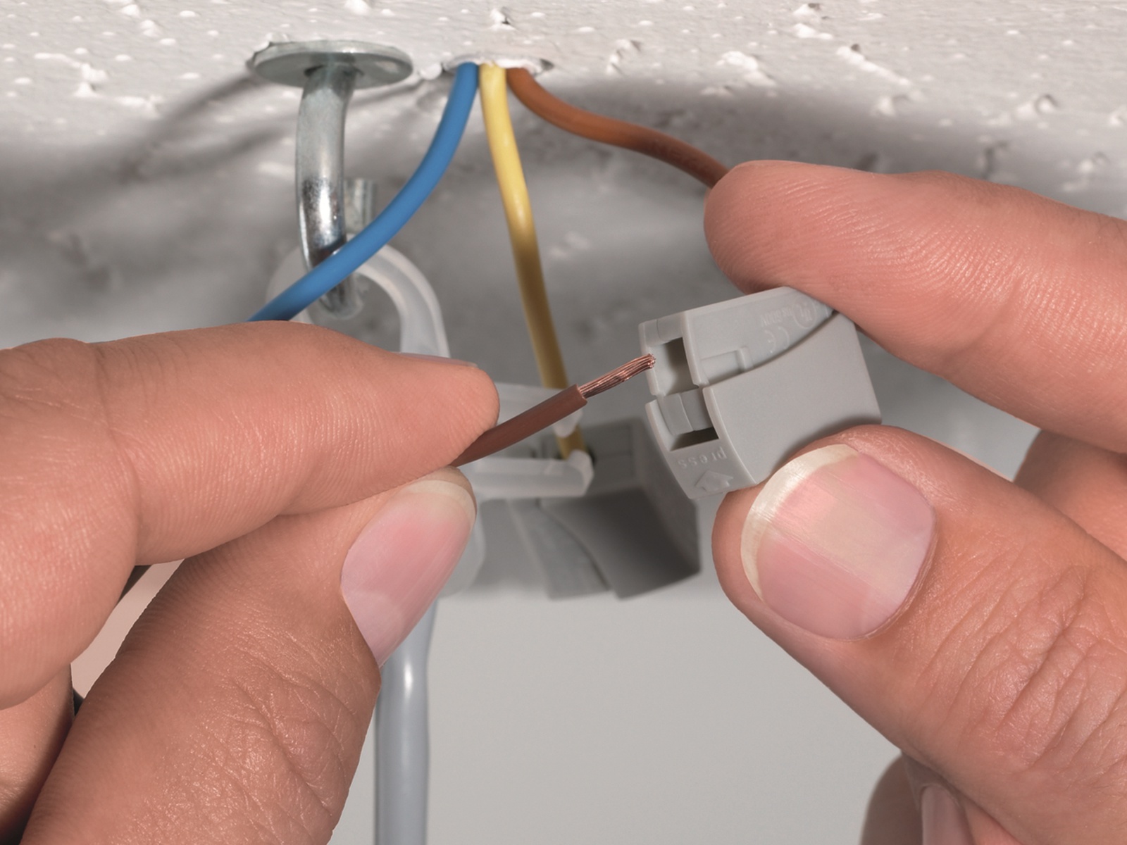 HELLERMANNTYTON Verbindungsklemme, 148-90058, HECL-2/1-Blister, weiß, 10 Stück