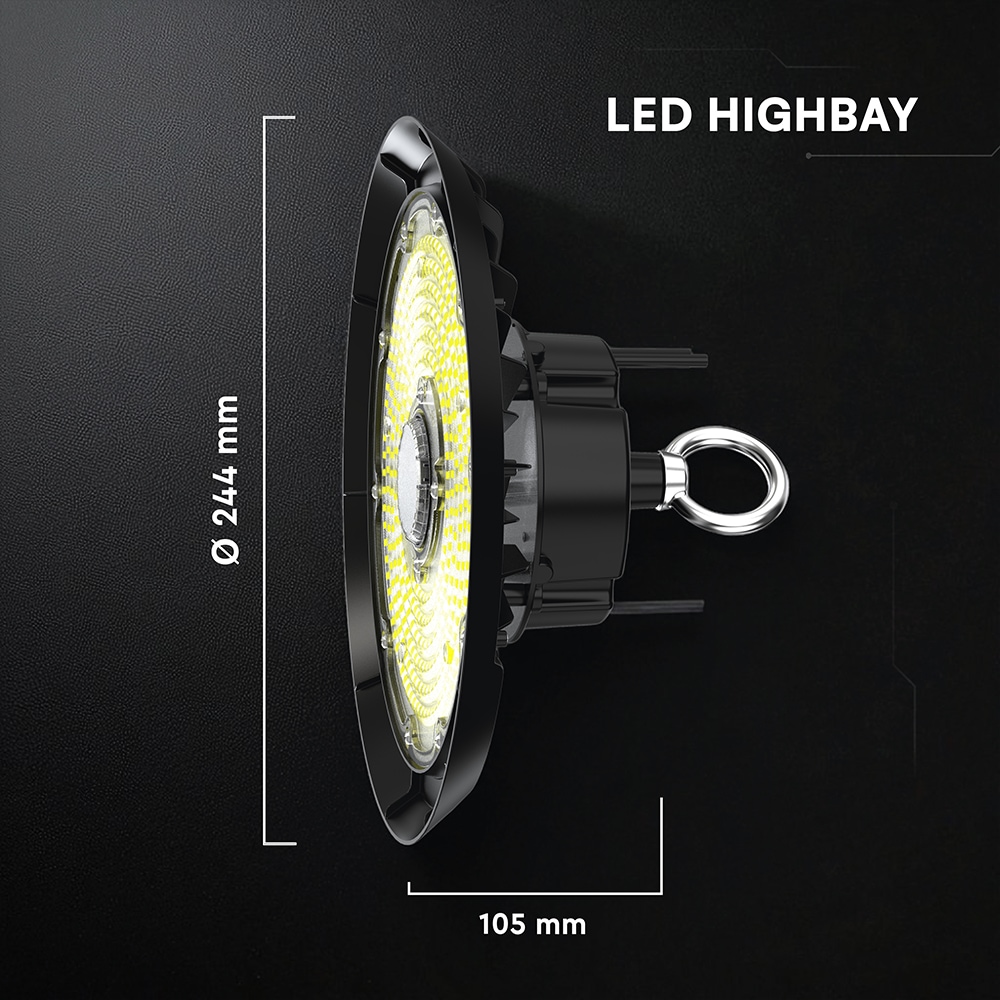 V-TAC LED-Hallenstrahler VT-240746, EEK: D, 100W, 15500lm, 6500K, 90°, IP65 V-TAC LED-Hallenstrahler VT-240746, EEK: D, 100W, 15500lm, 6500K, 90°, IP65