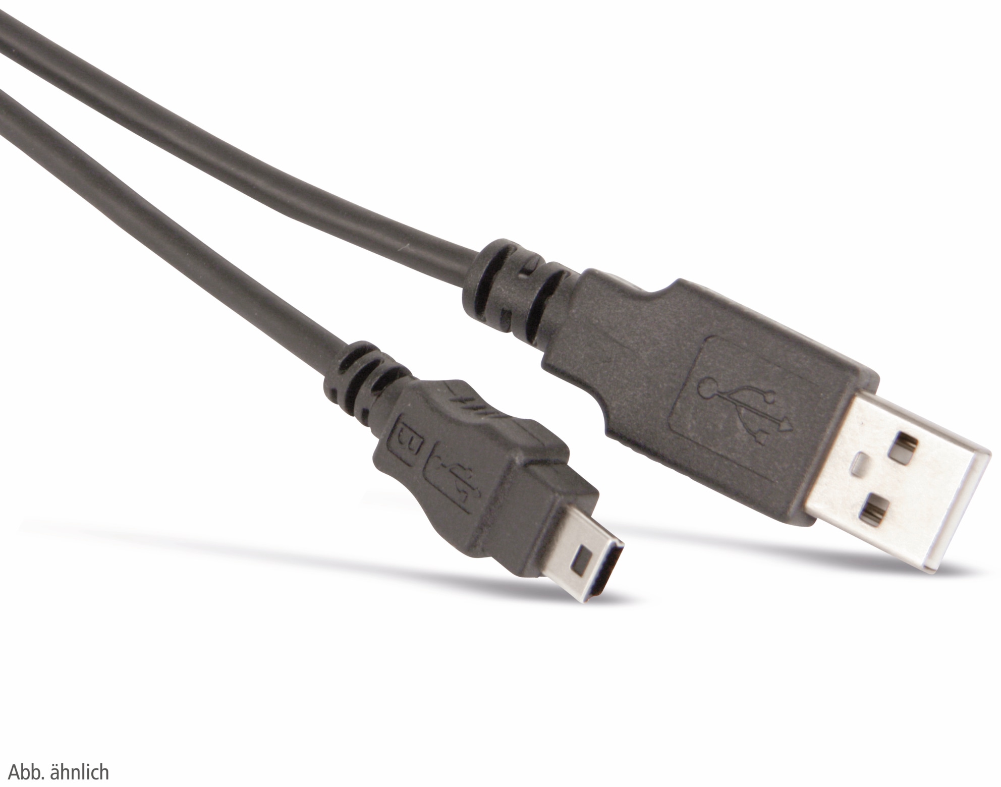 LOGILINK USB-Anschlusskabel A zu Mini-B (B5), 1,8 m LOGILINK USB-Anschlusskabel A zu Mini-B (B5), 1,8 m
