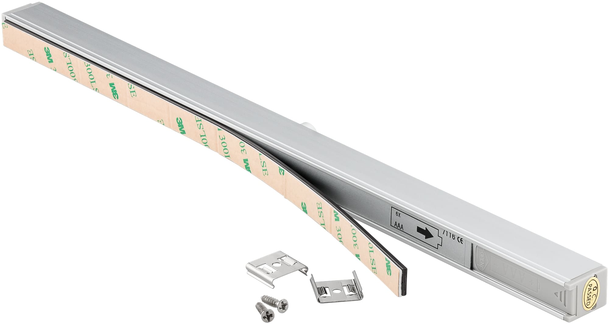 GOOBAY LED-Unterbauleuchte 58288, mit Bewegungsmelder, Batteriebetrieb, weiß