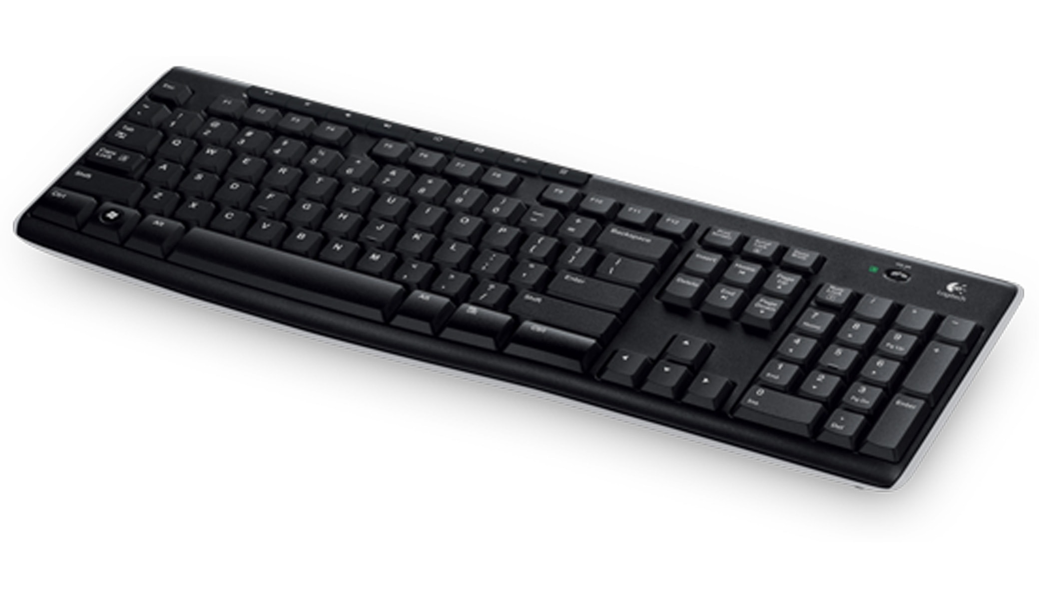 LOGITECH Funk-Tastatur K270, Unifying, schwarz LOGITECH Funk-Tastatur K270, Unifying, schwarz
