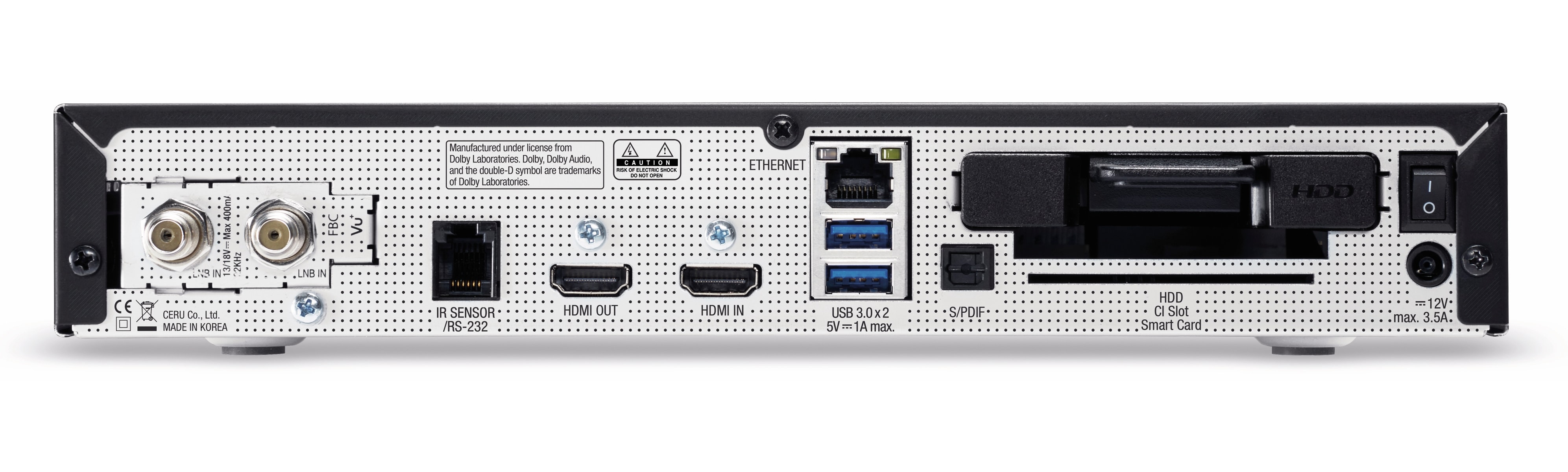 VU+ DVB-S HDTV Receiver Uno 4K SE, Linux, schwarz VU+ DVB-S HDTV Receiver Uno 4K SE, Linux, schwarz