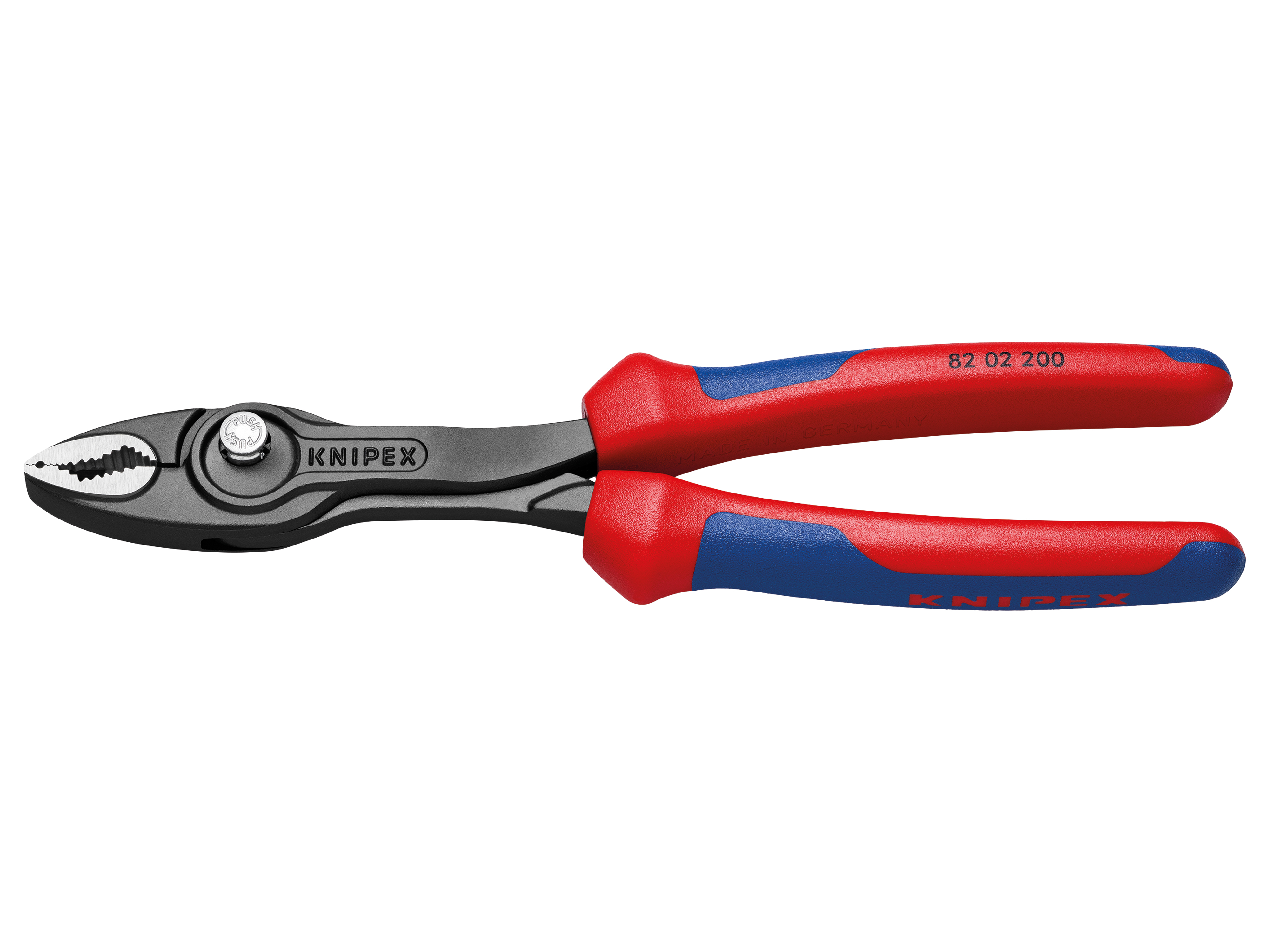 KNIPEX Frontgreifzange, TwinGrip, 200 mm, 82 02 200