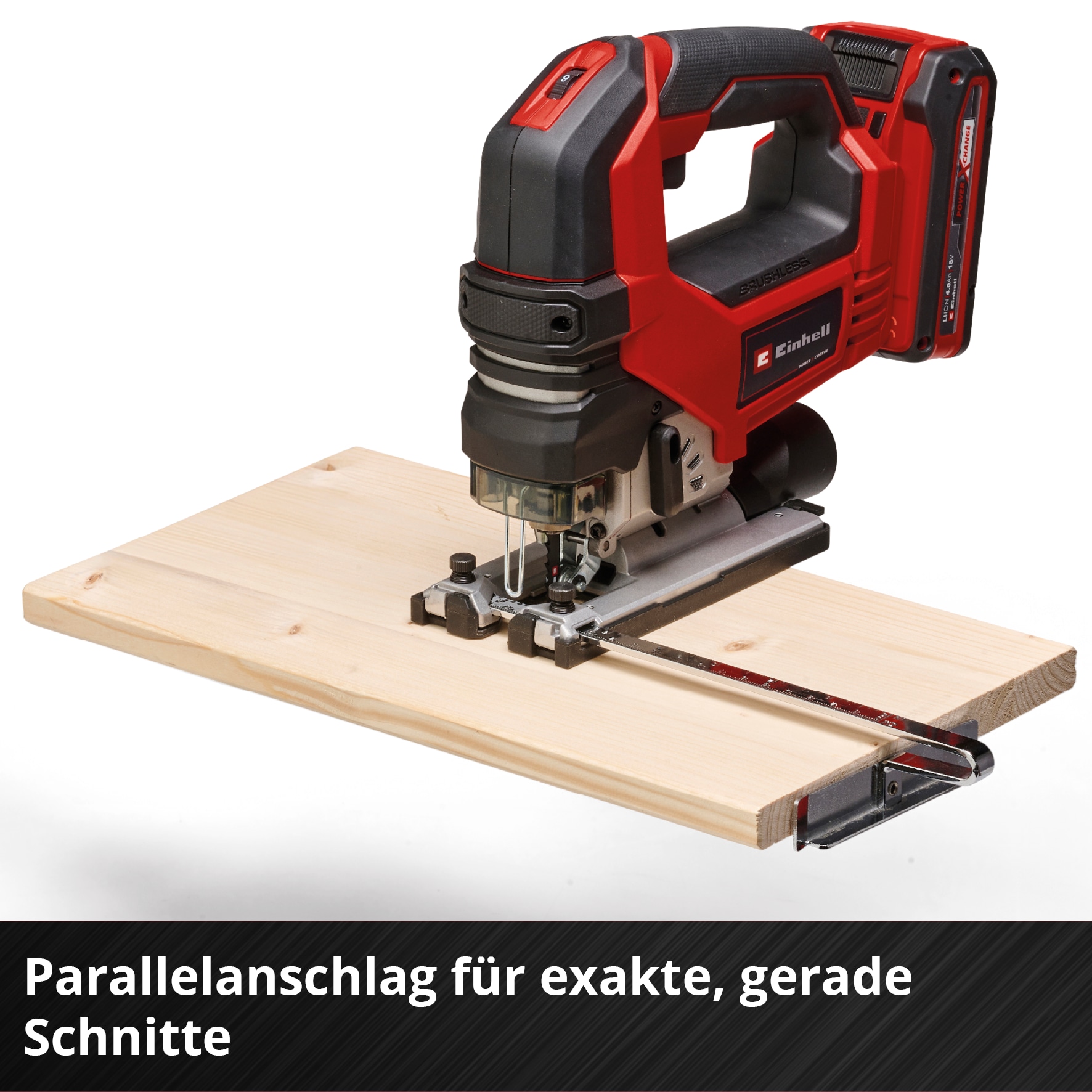 EINHELL PROFESSIONAL Akku-Stichsäge TP-JS 18/135 Li BL-Solo + E-Box Koffer S-F