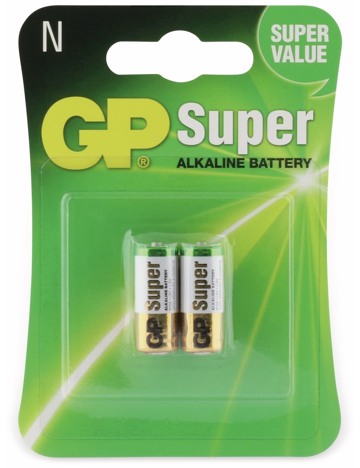 GP Lady-Batterien-Set SUPER Alkaline 2 Stück GP Lady-Batterien-Set SUPER Alkaline 2 Stück