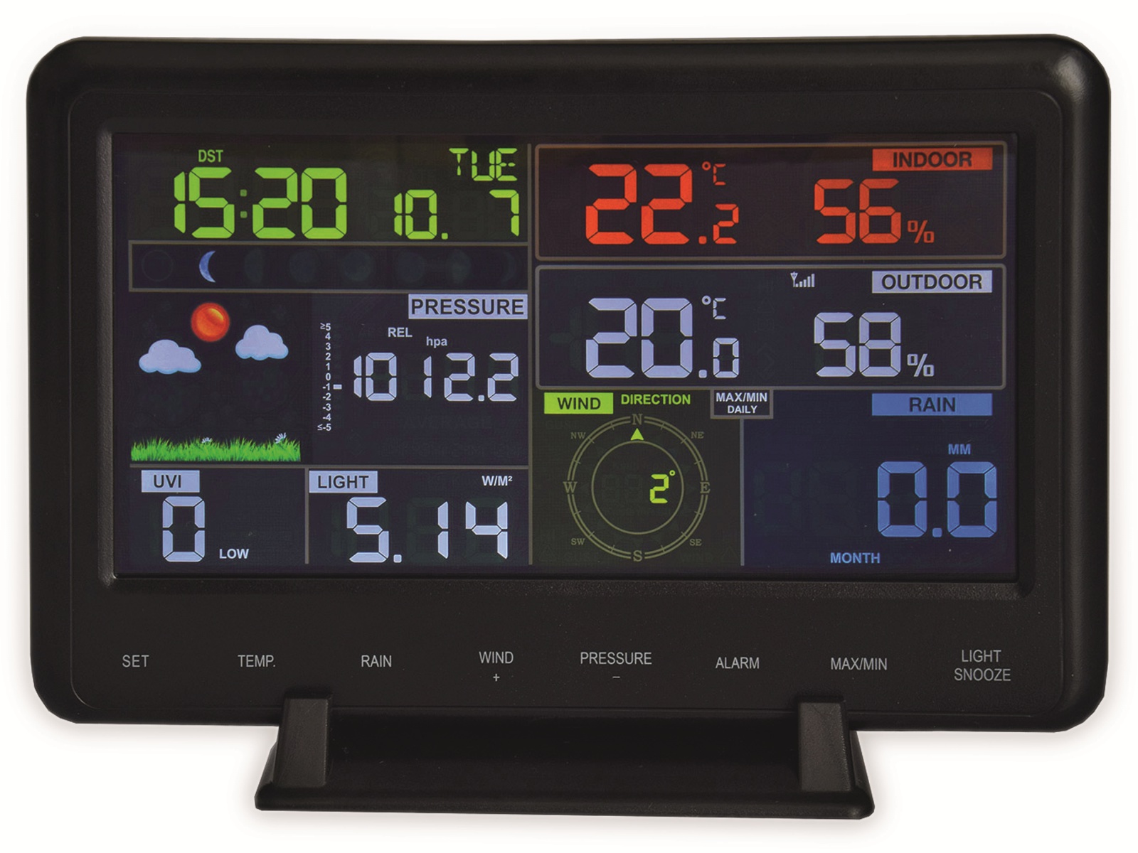 CHILITEC Funk-Wetterstation CTW-902, WiFi CHILITEC Funk-Wetterstation CTW-902, WiFi