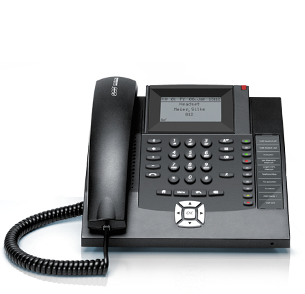 AUERSWALD Telefon COMfortel 1200 ISDN, schwarz